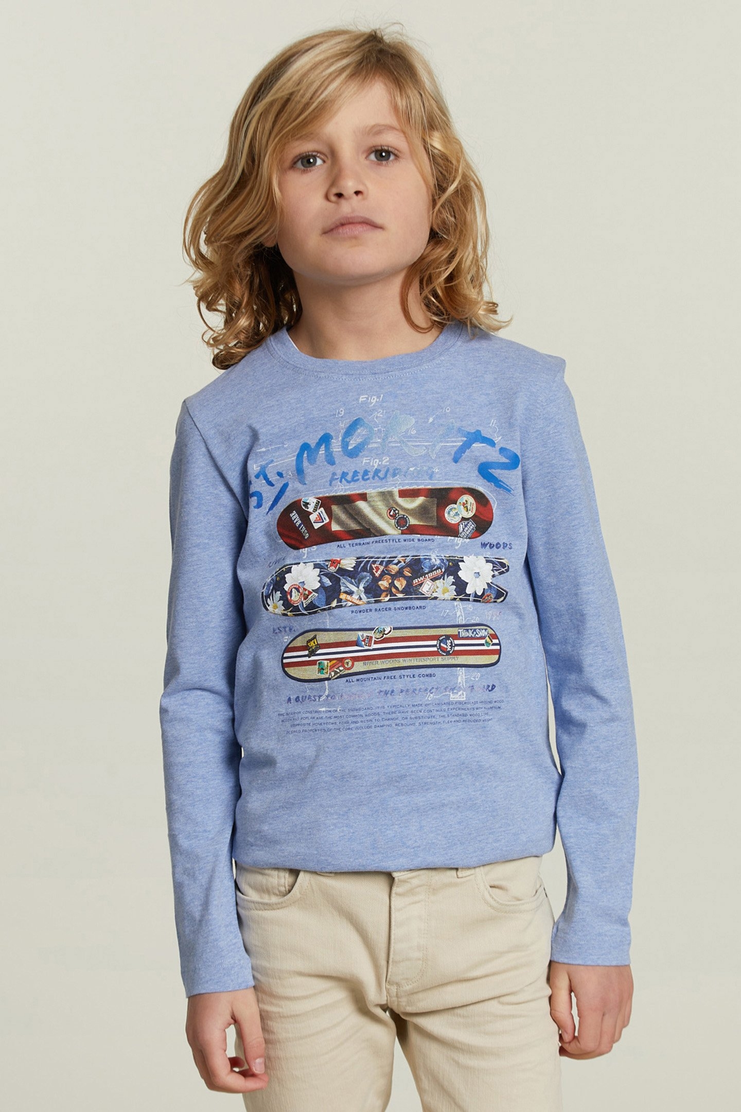 COTTON FANTASY T-SHIRT BLEACH MIX 1