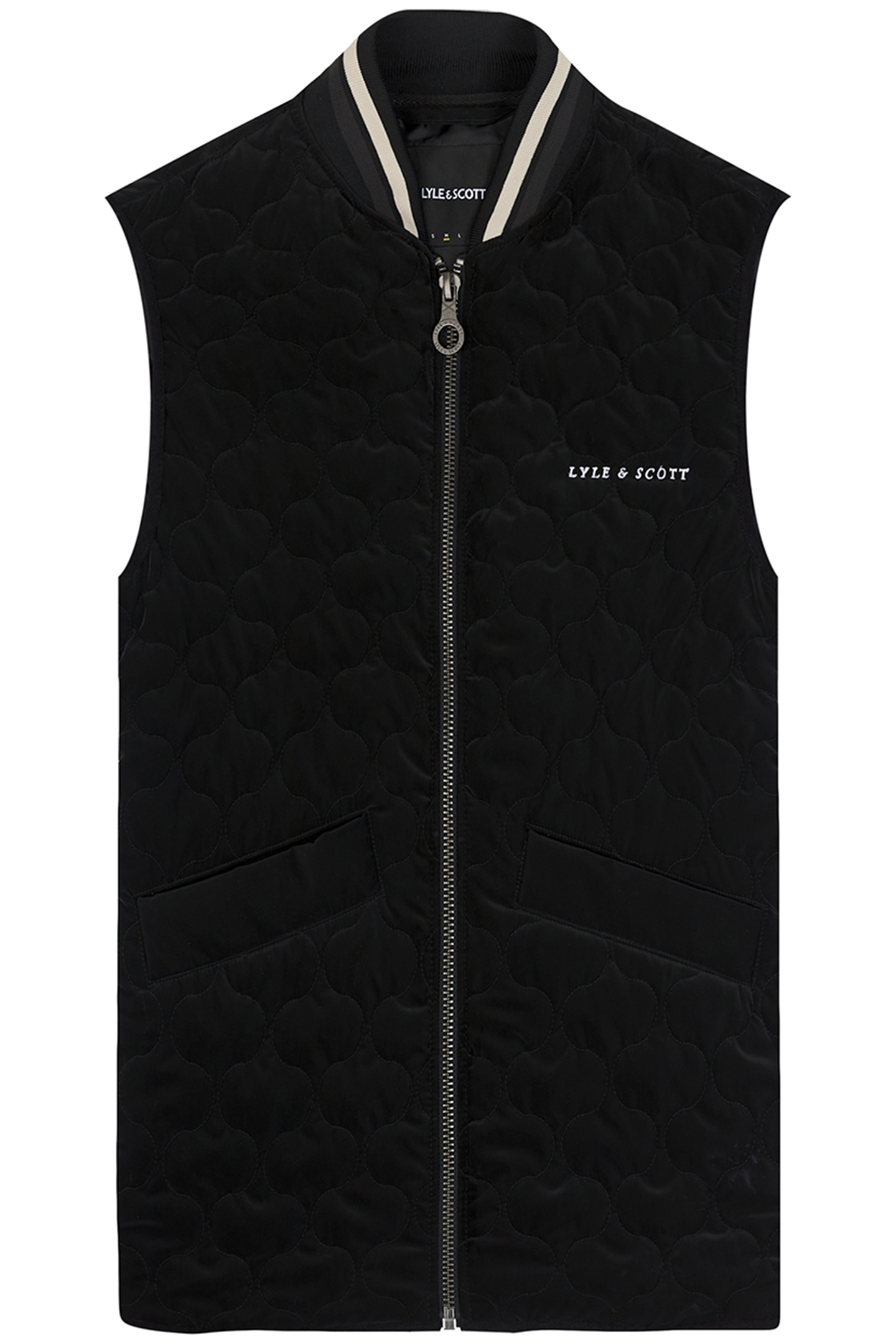 QUILTED GILET JET BLACK 4