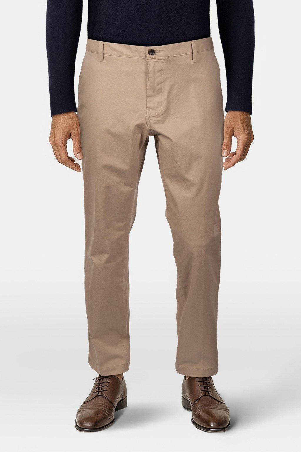 FLAT FRONT CHINO SAND 1