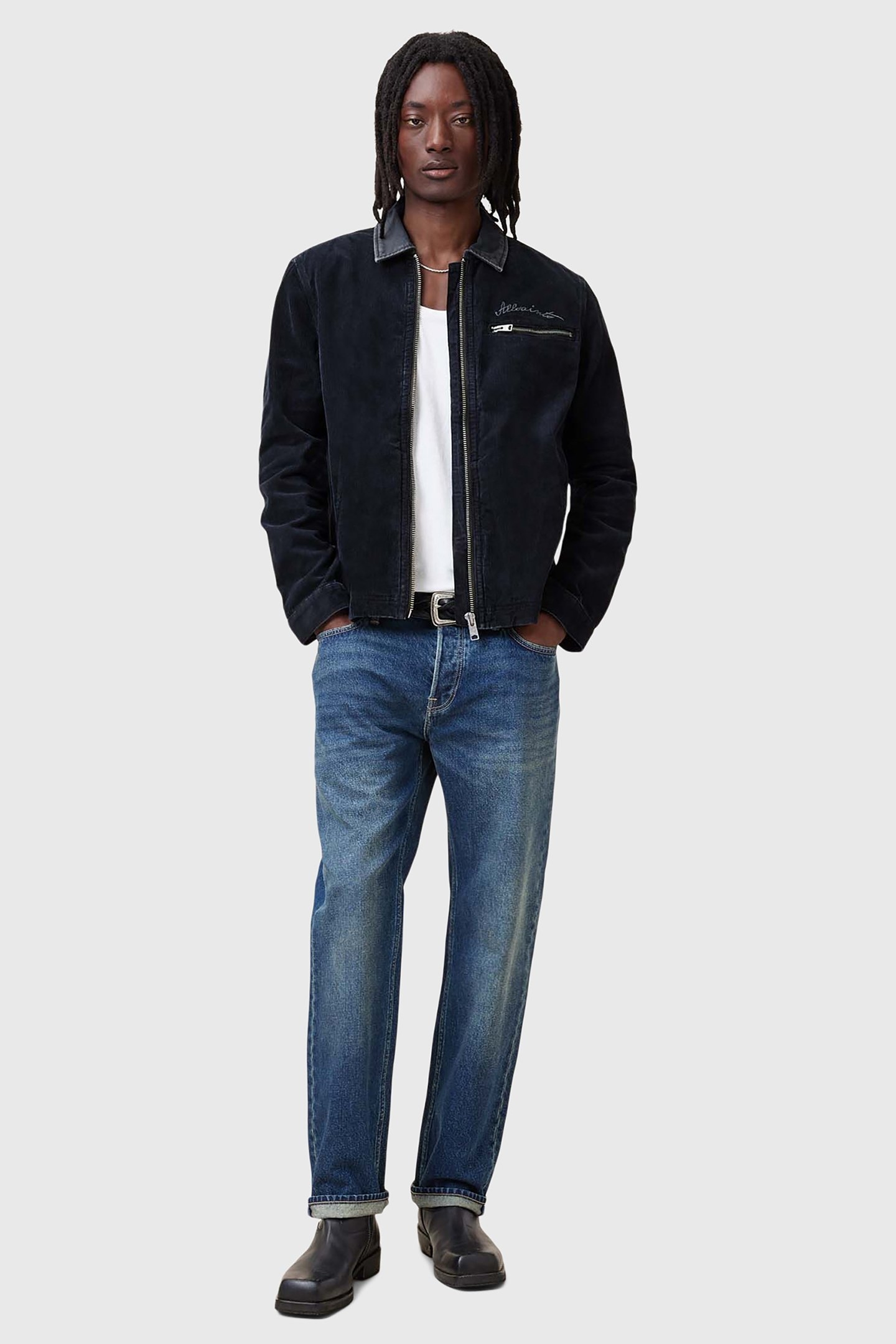 ROTHWELL CORD TUMBLED GREY 3