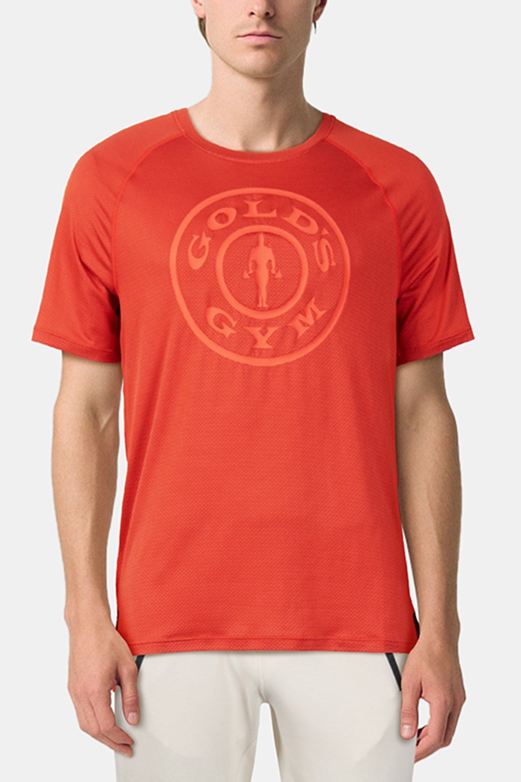 KURT - MEN'S LOOSE-FIT TRAINING T-SHIRT ORANGE 1