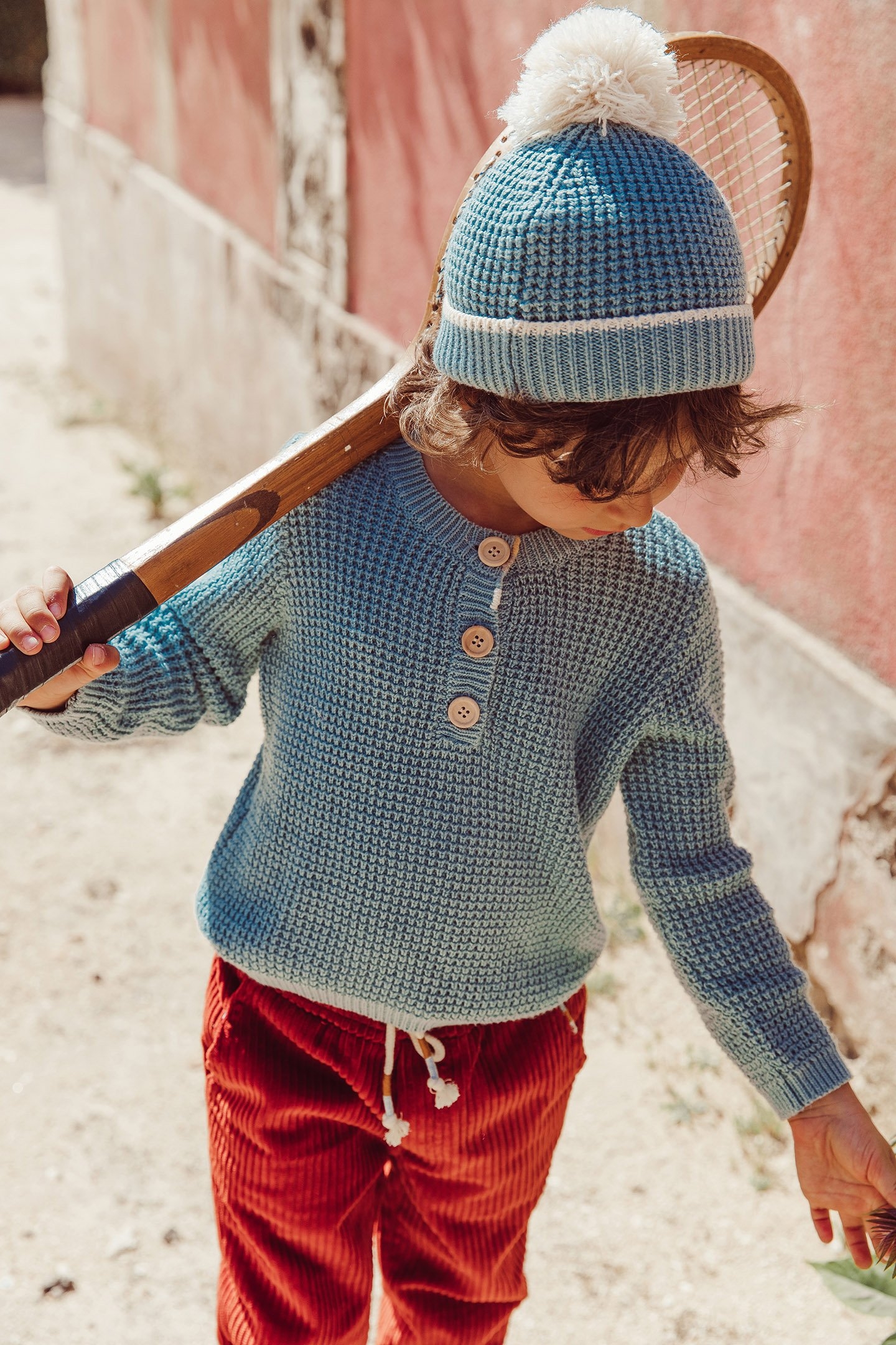 BEANIE SINBAD BLUE 3