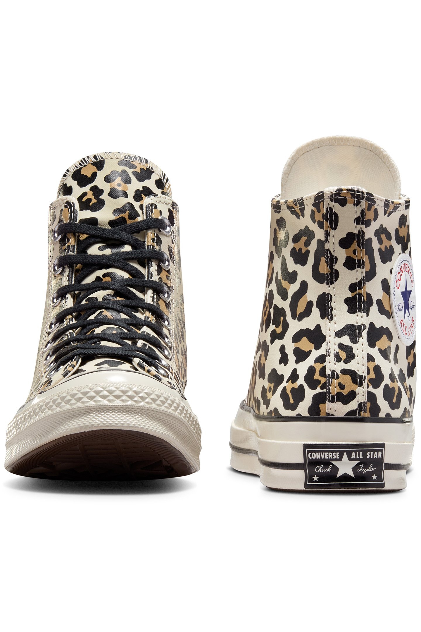 CHUCK 70 GLOW-IN-THE-DARK LEOPARD PRINT EGRET/LIGHT FAWN/BLA 4