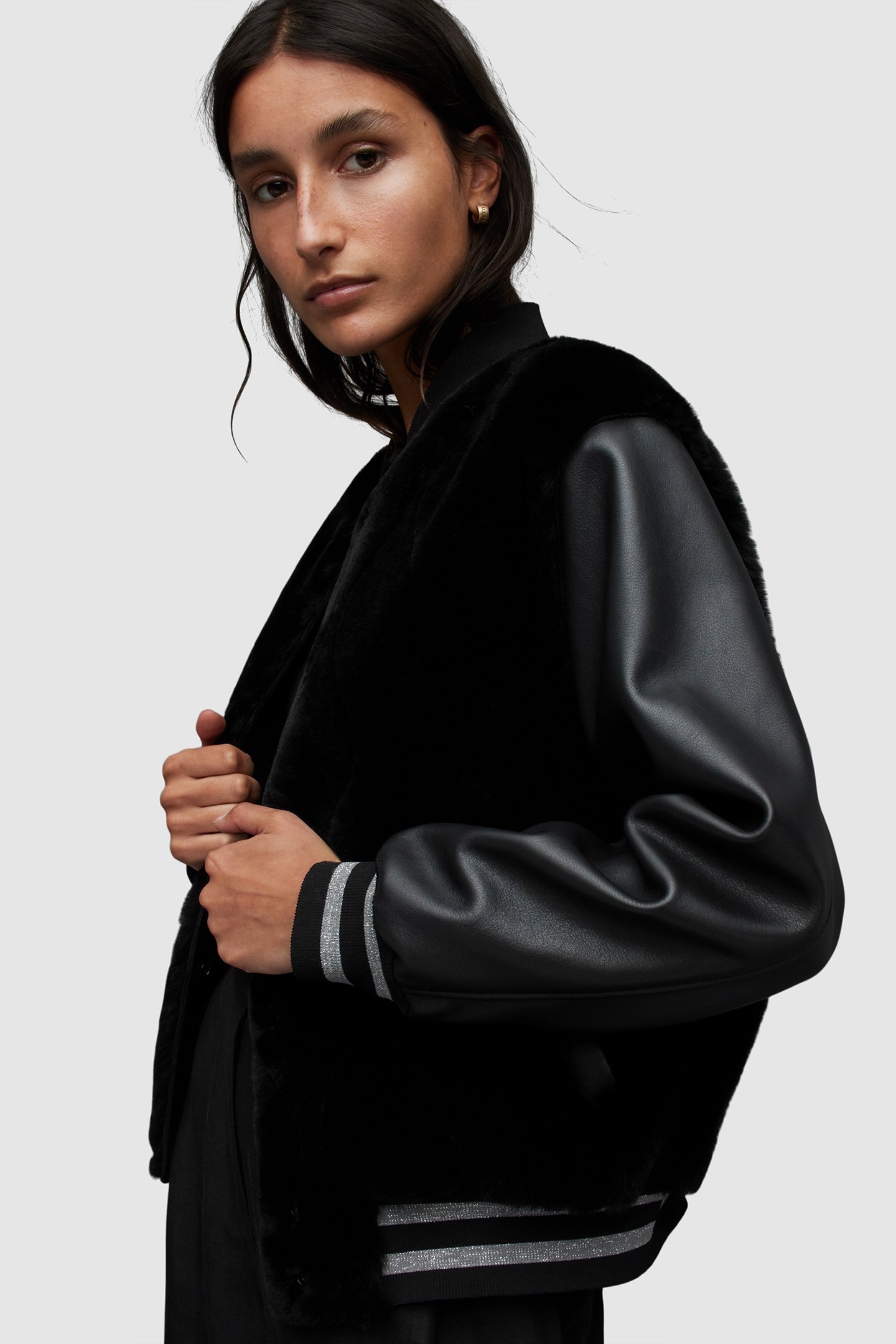 MARGOT BASEBALL JKT BLACK 7