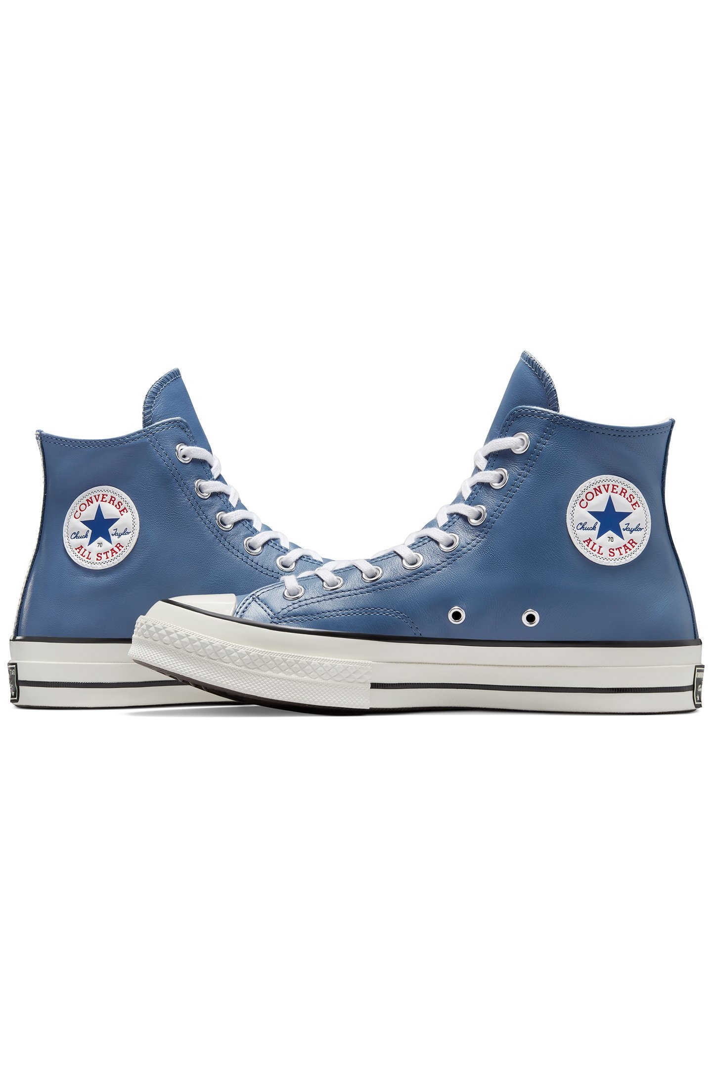 CHUCK 70 LEATHER LAKESIDE BLUE/RED/WHITE 5