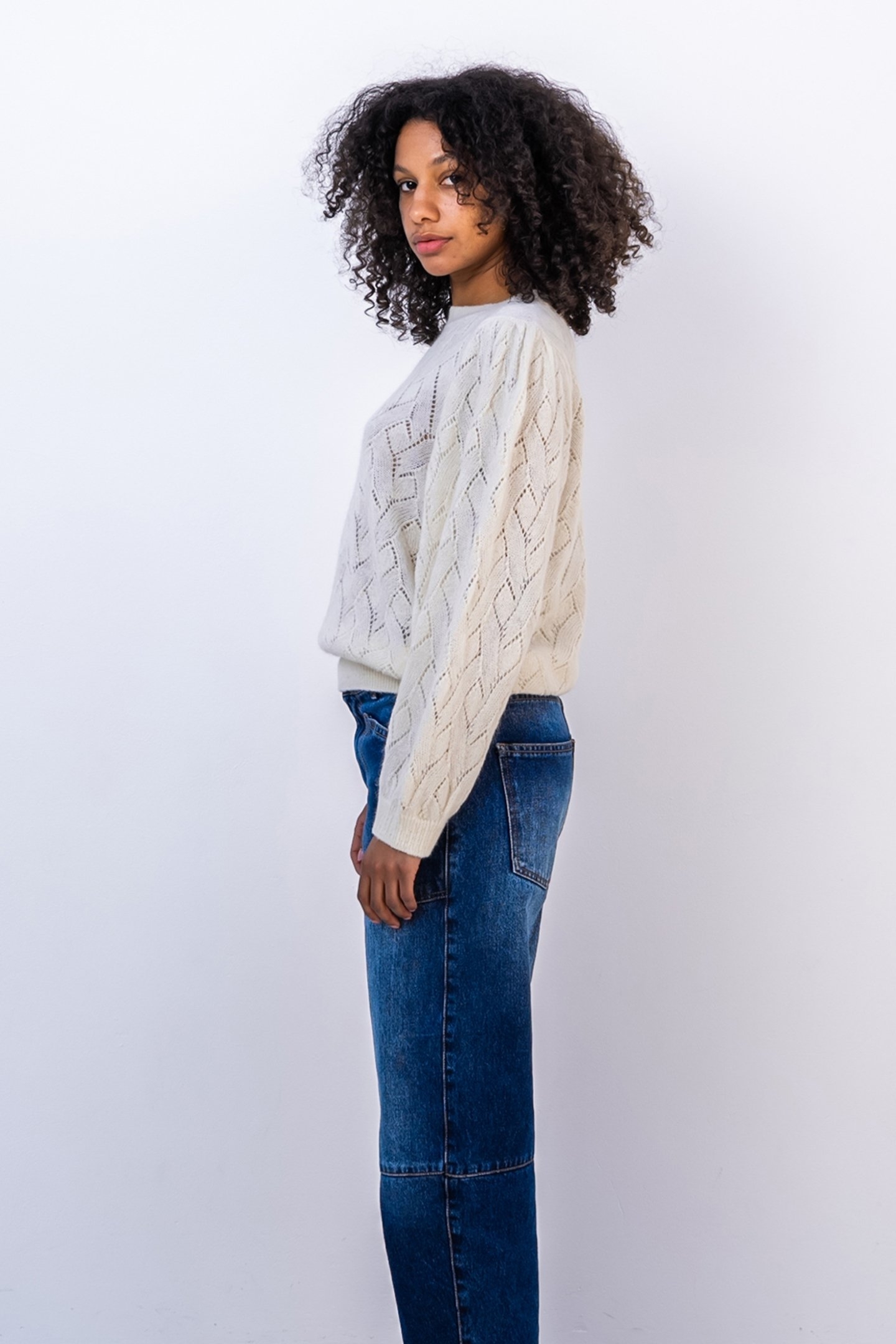 DAHLIA SWEATER ECRU 3