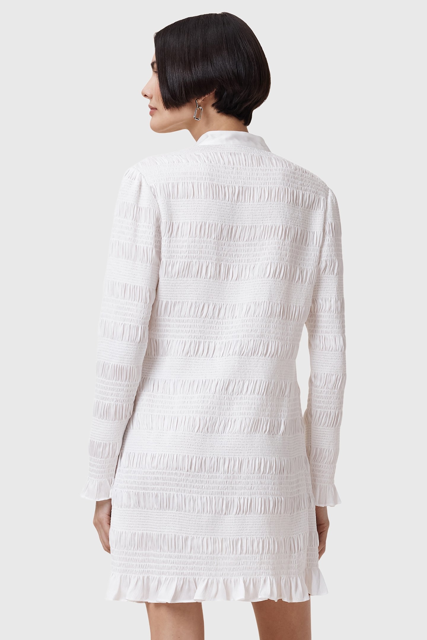 MEG MINI DRESS WHITE 2