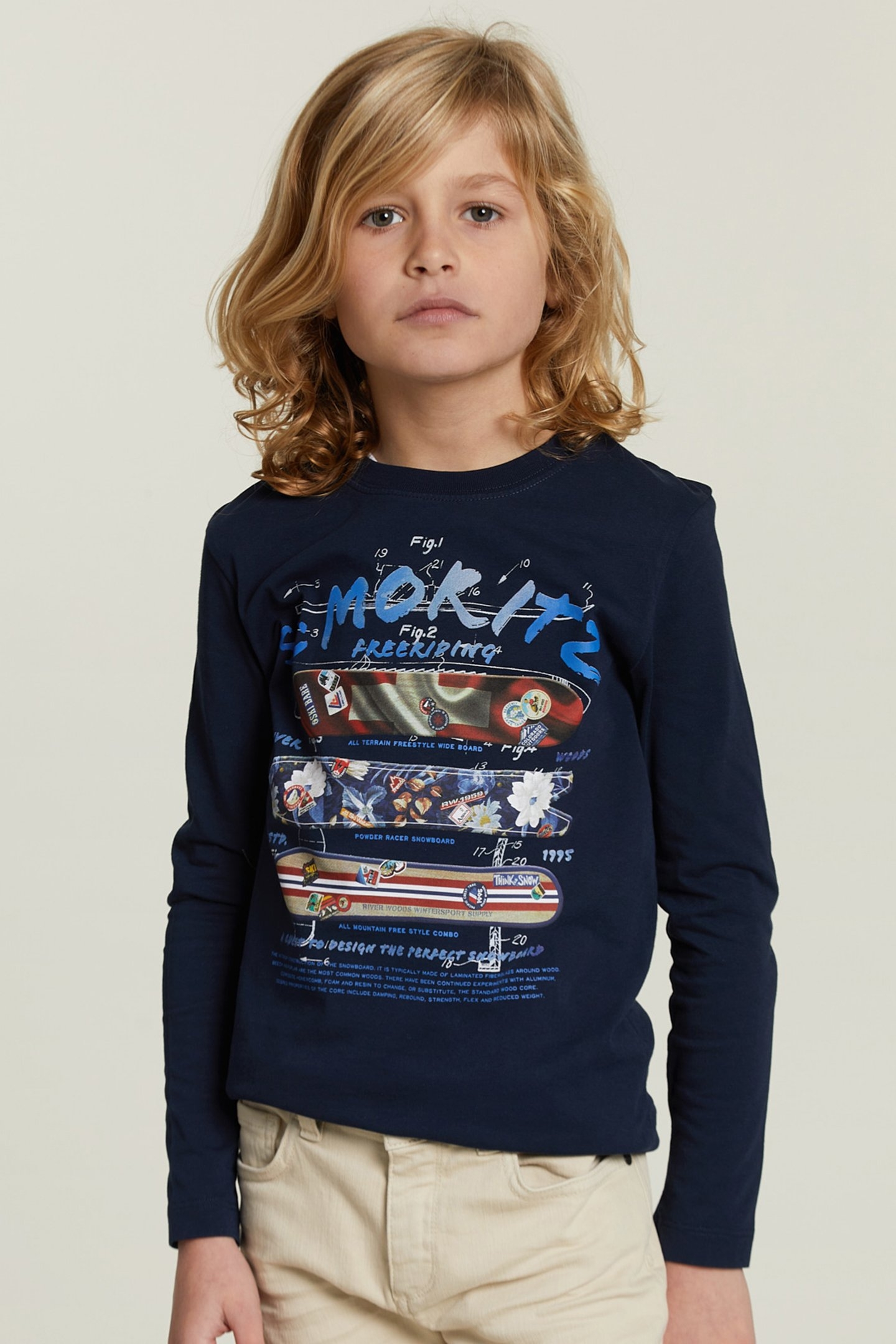 COTTON FANTASY T-SHIRT NAVY 1