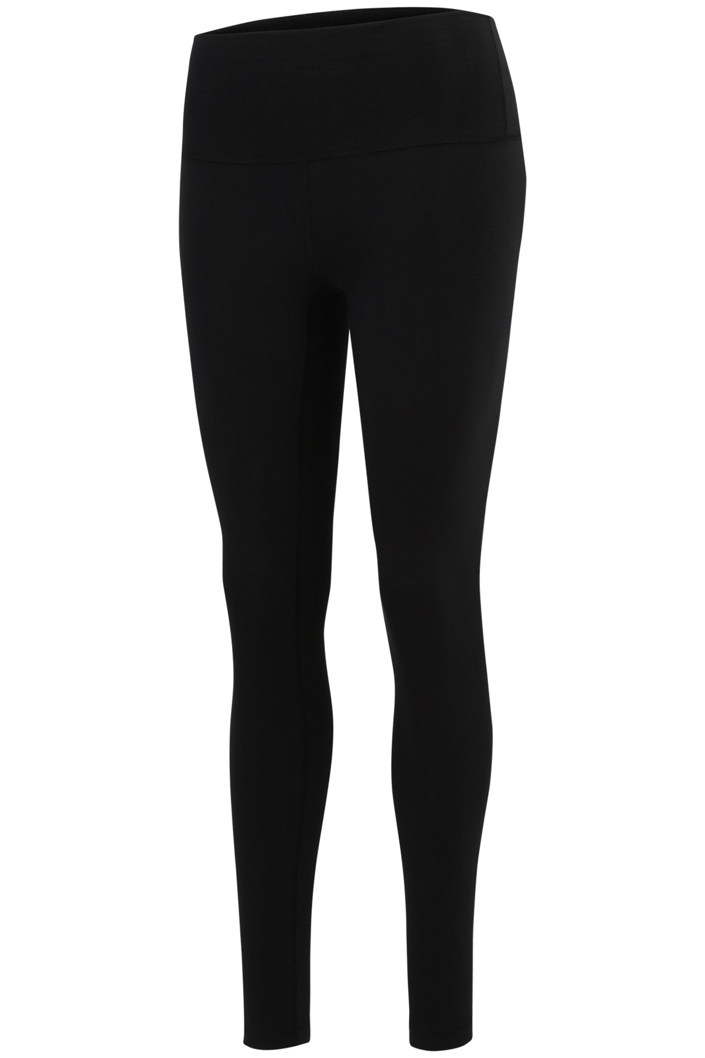 COTTON HIGH RISE LEGGING IN 27" LEG IN BLACK 1