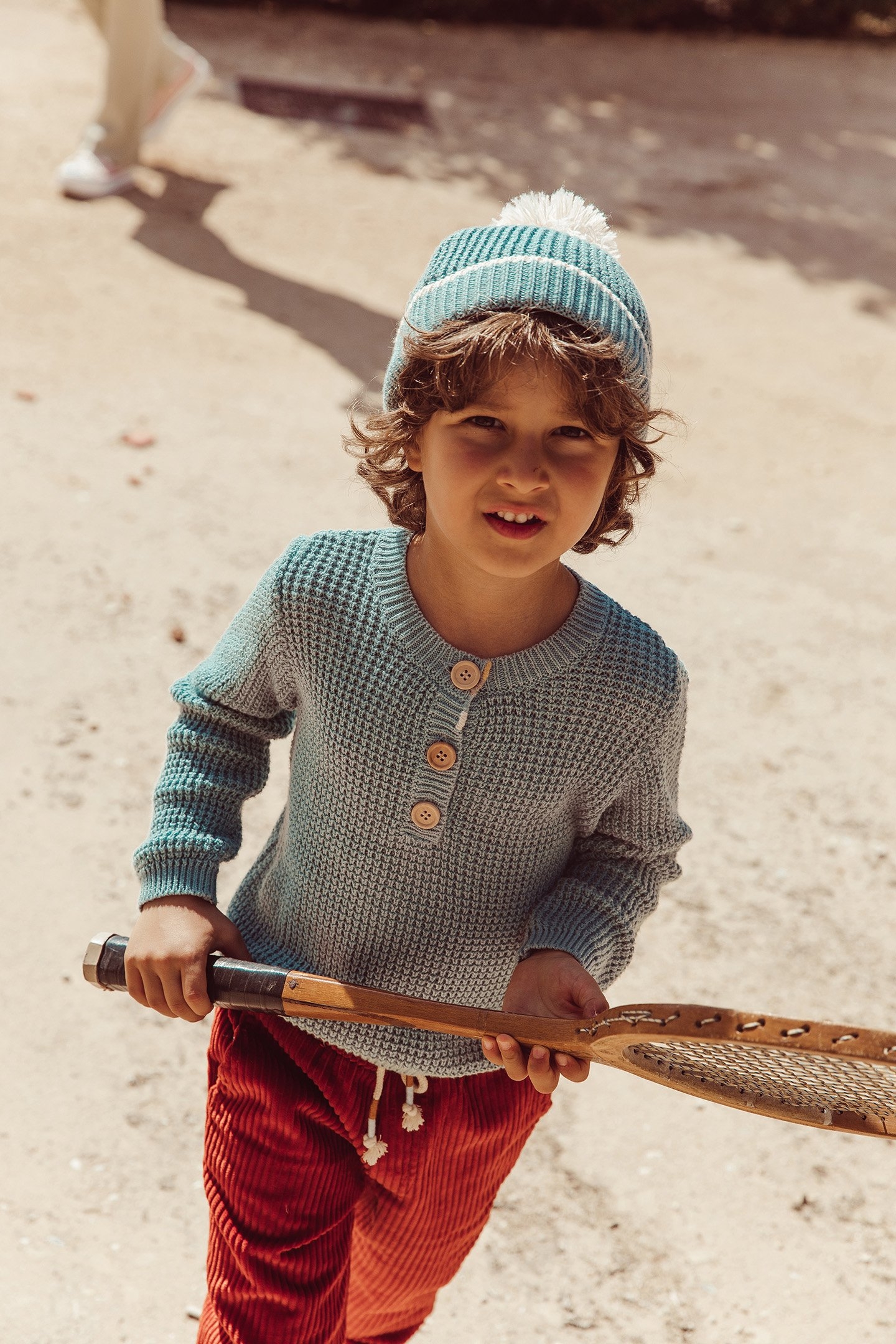 BEANIE SINBAD BLUE 2