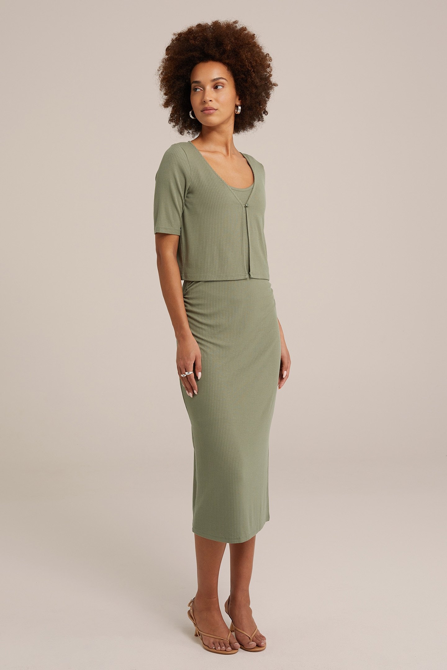 T-SHIRT OLIVE GREEN 3