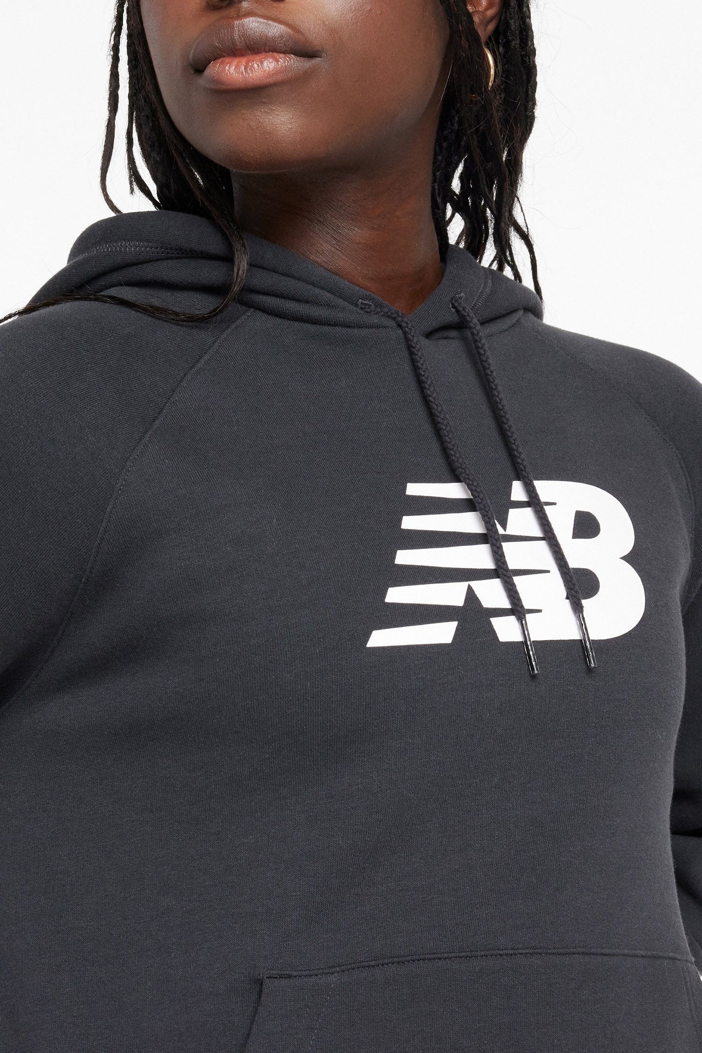 NB LOGO HOODIE IN BLACK 4