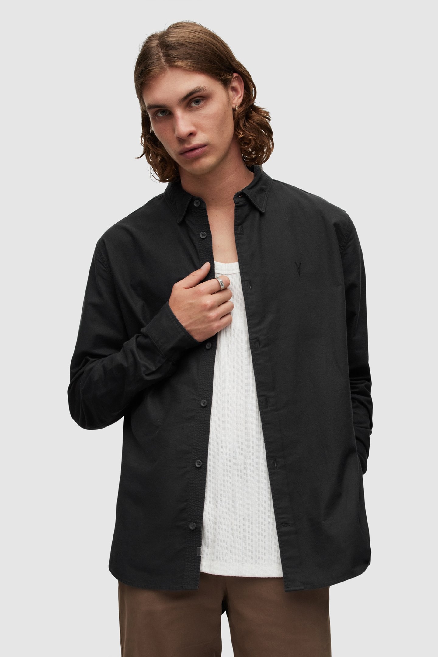 HERMOSA LS SHIRT BLACK 1