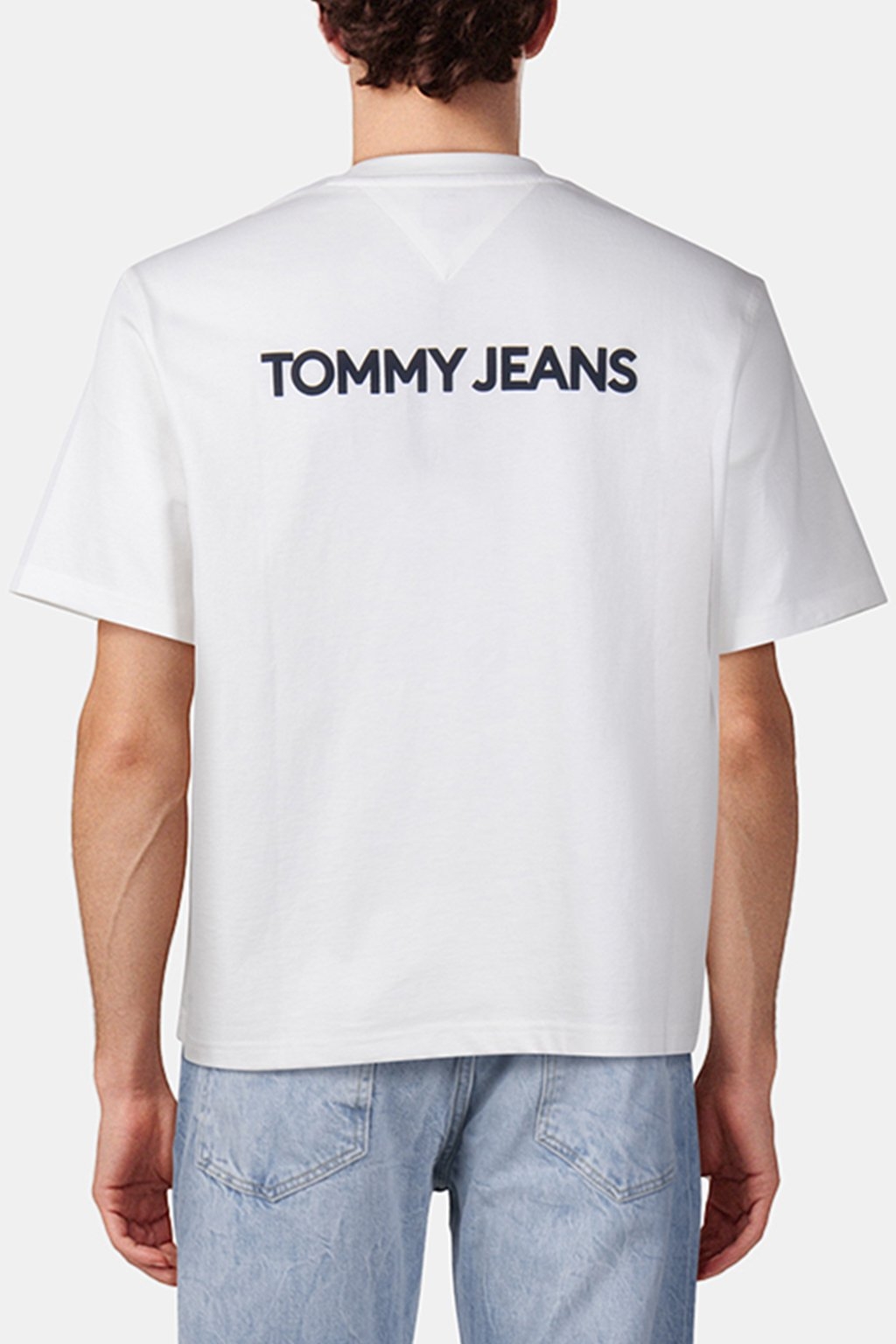 TJM 90S POP COL NW STRAIGHT FIT TSHIRT ECRU 2