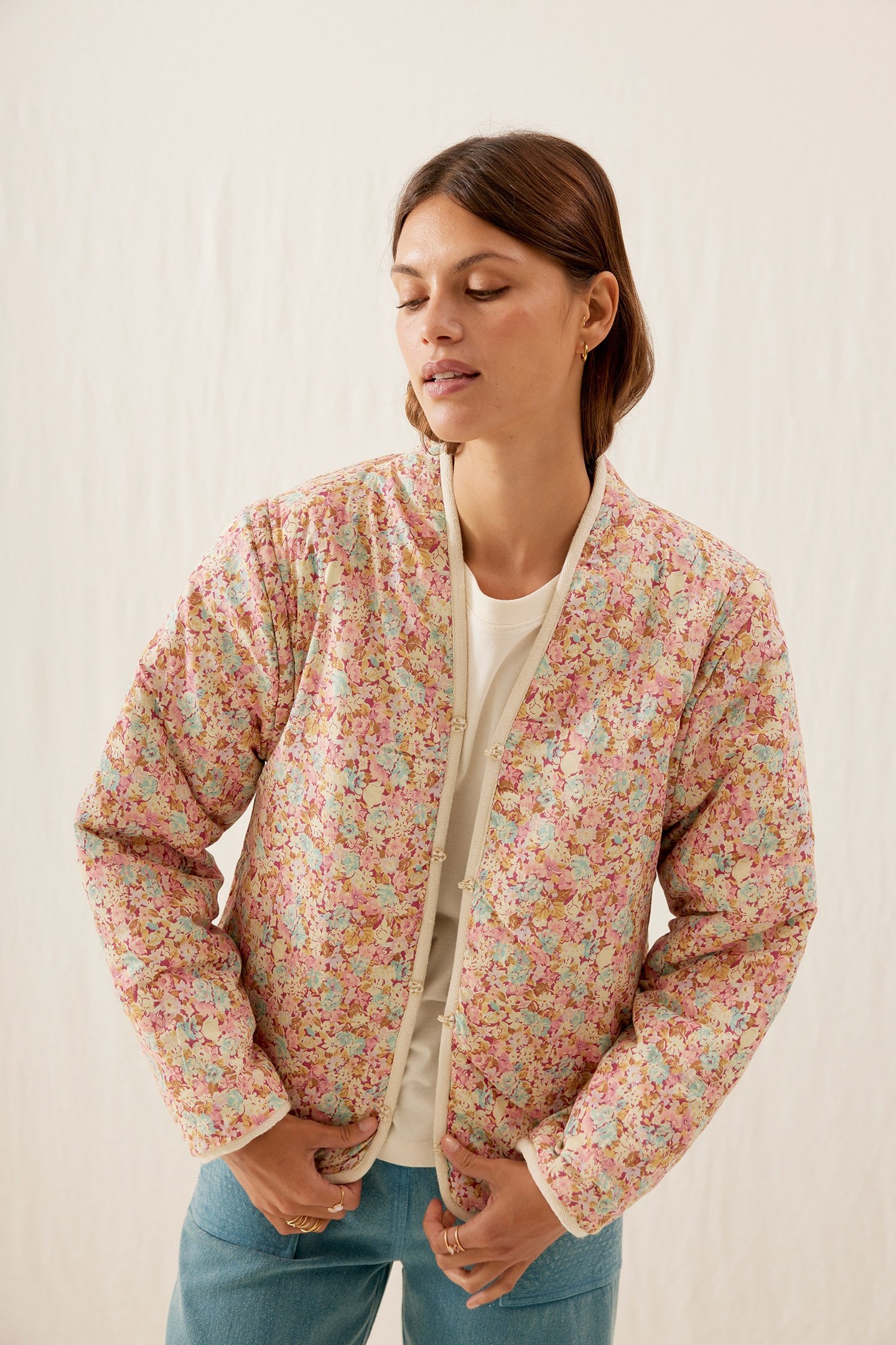 JACKET NELIANA PATCH SWEET PASTEL 1