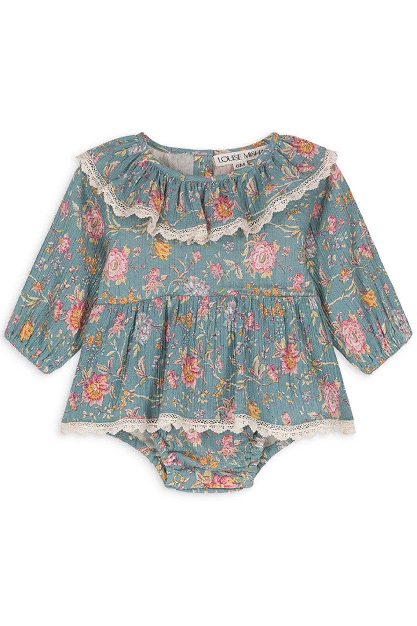 ROMPERS INDIA BLUE ROSA DAMASCENA 1