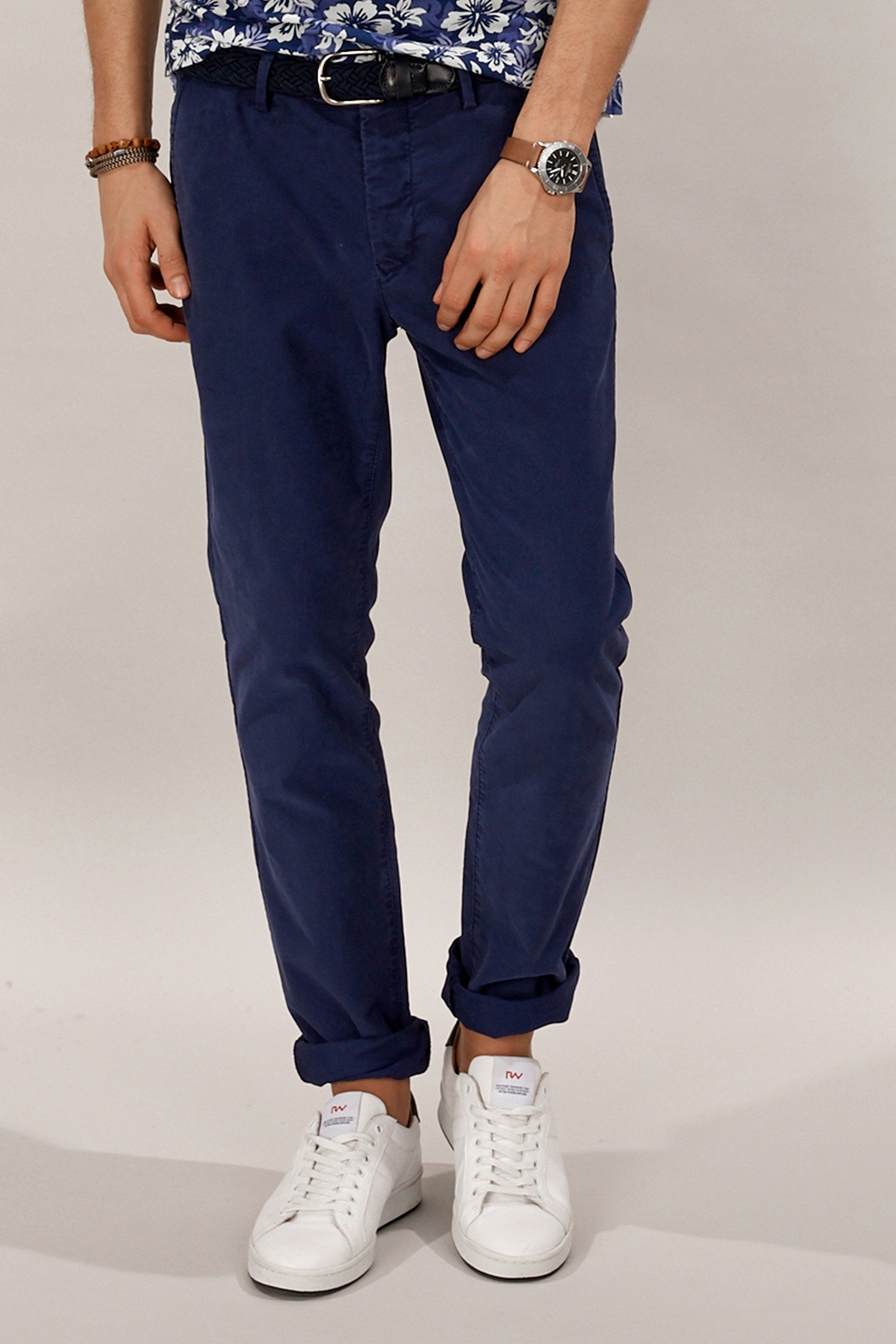 TIGHT FIT 5-POCKET PANTS 1