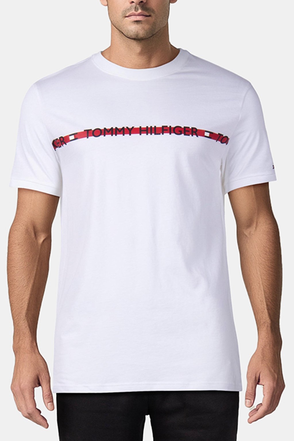 CN SS TEE LOGO SLIM FIT SHORT SLEEVE T-SHIRT WHITE 1