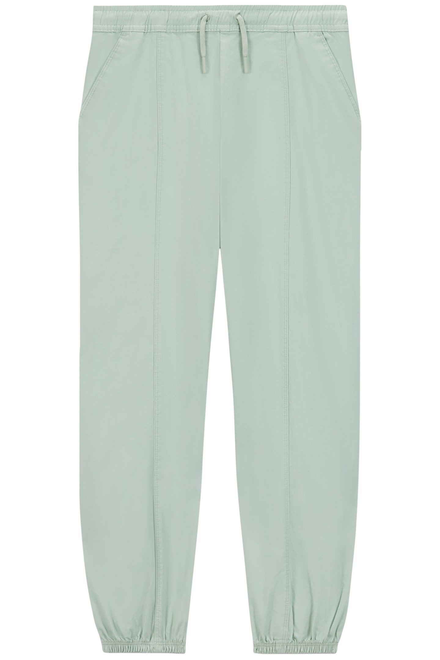 RELAXED WOVEN PANTS STICKY ALOE 1