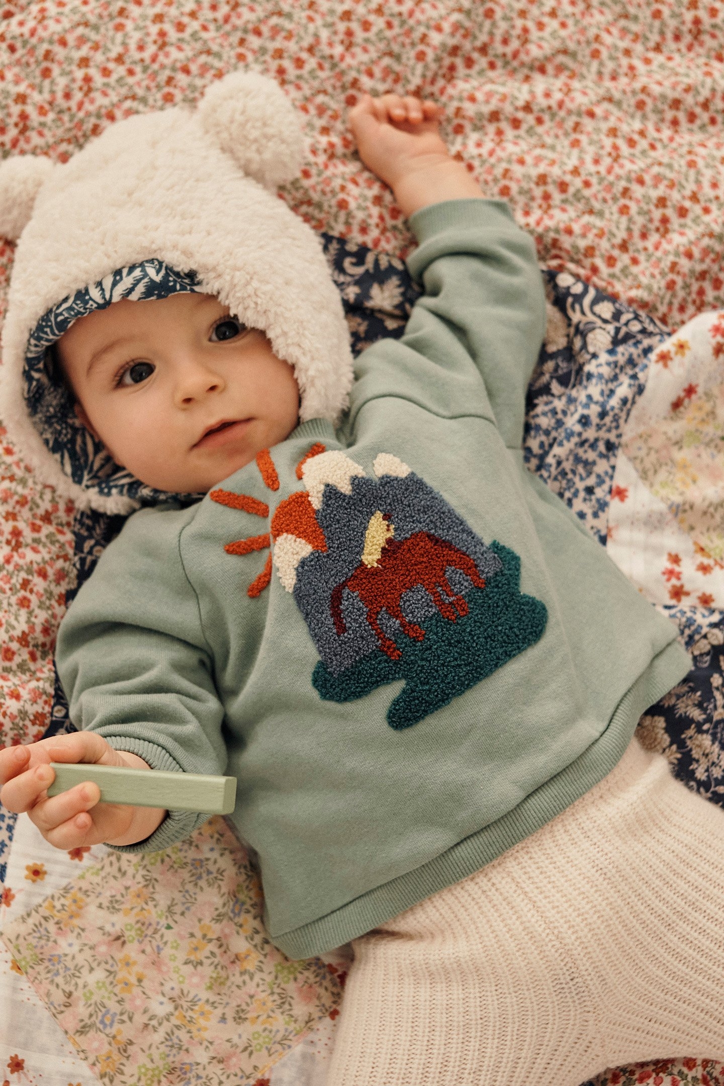 BEANIE DOUDOU CREAM 3