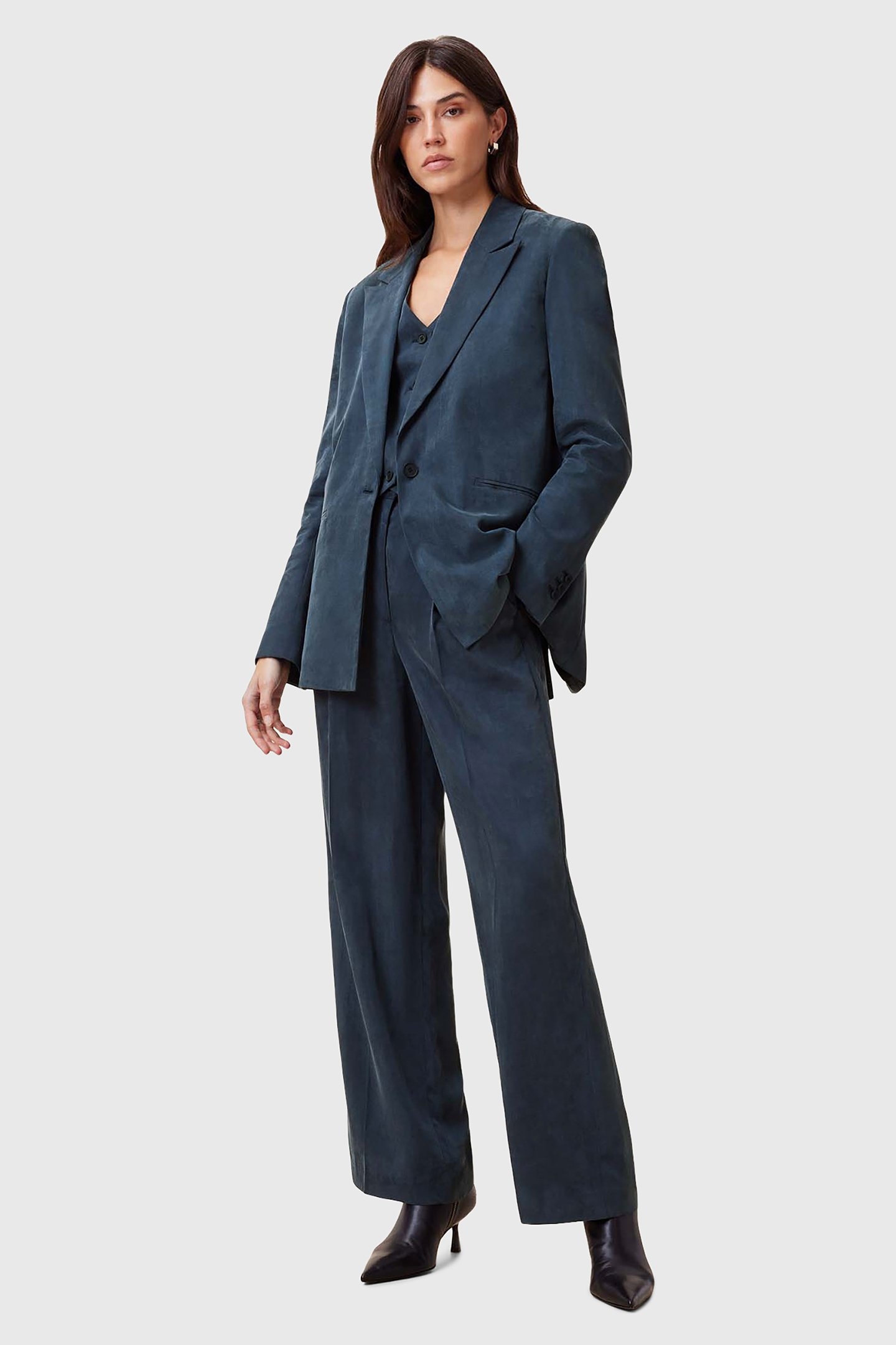 AVERIE TEN BLAZER BLUEBERRY BLUE 1