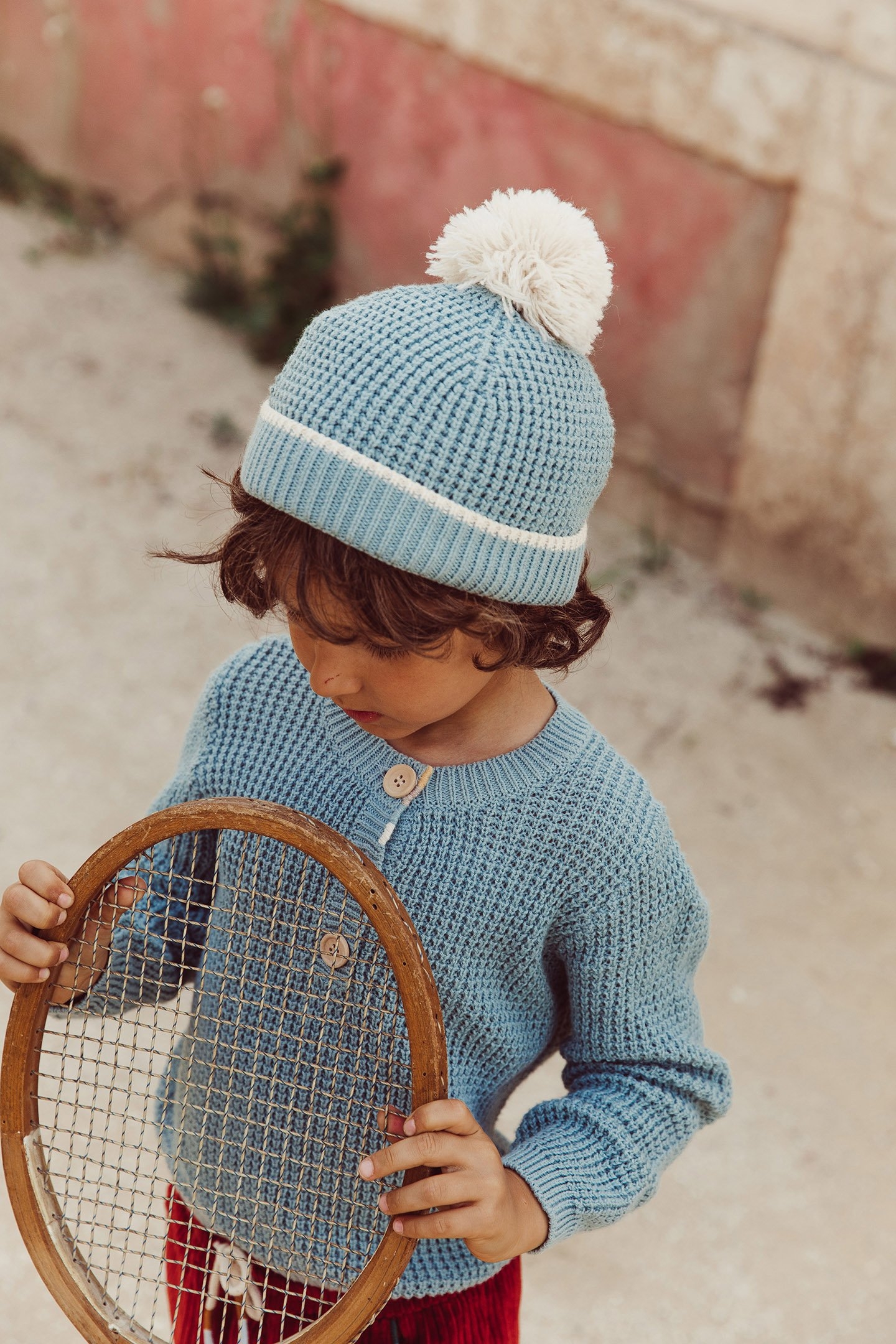 BEANIE SINBAD BLUE 1