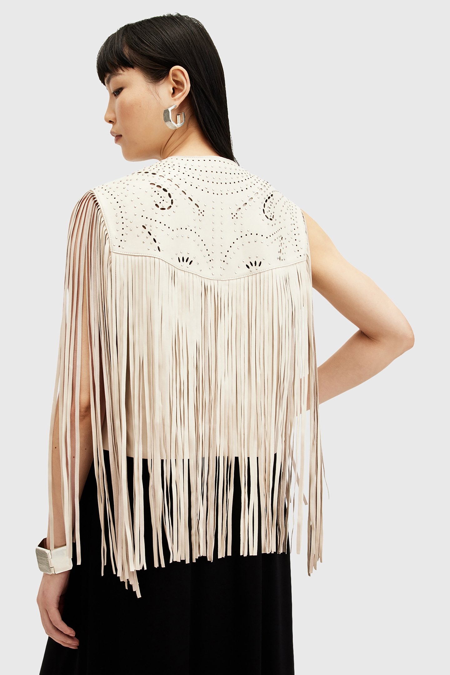 ELIAS ASTRAL GILET OFF WHITE 2