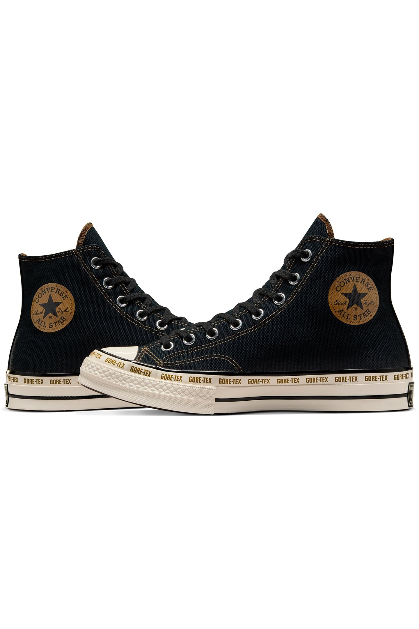 CHUCK 70 GORE-TEX BLACK/TOADSTOOL TAN/EGRET 5