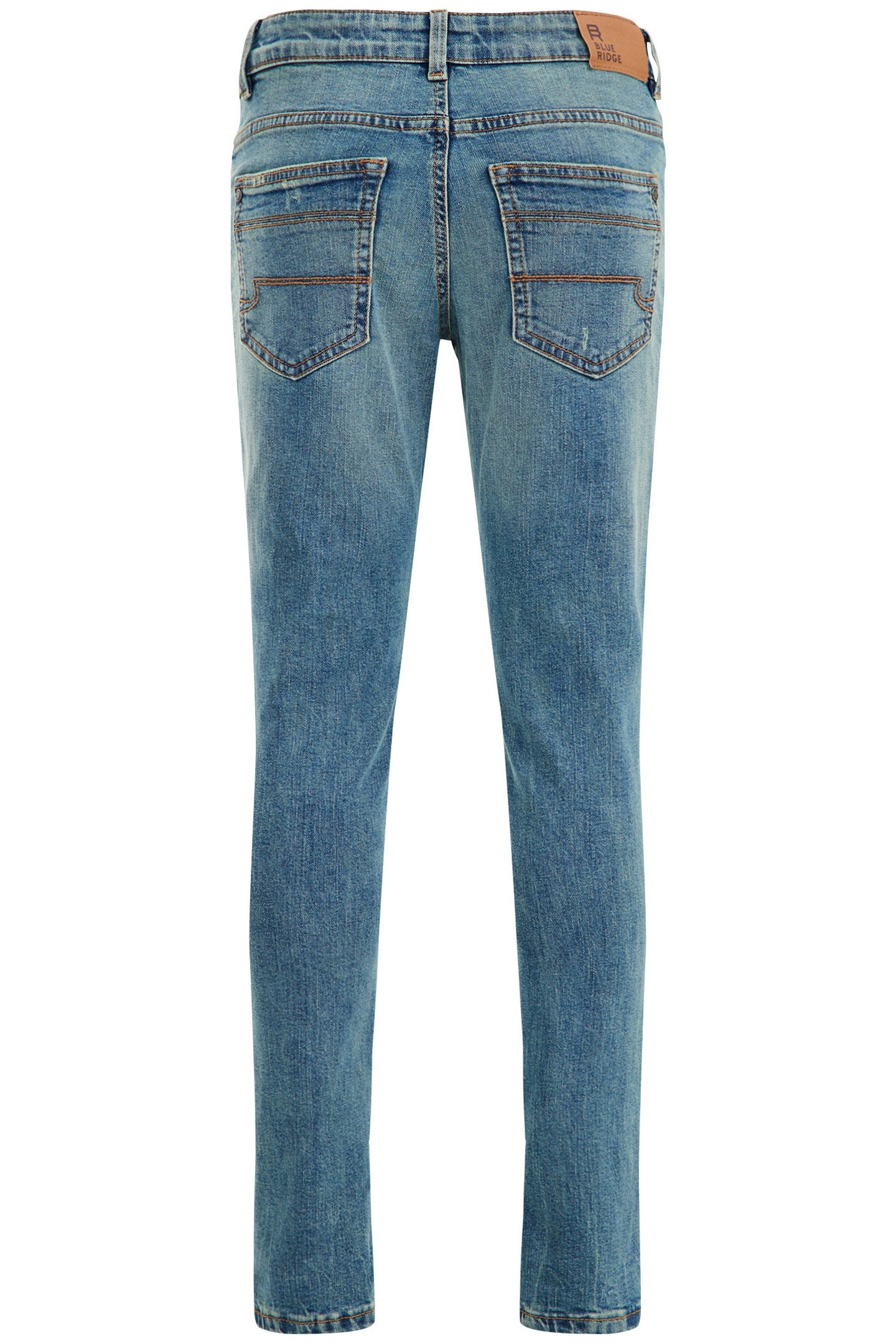 5-POCKET MID WAIST GREEN BLUE 4