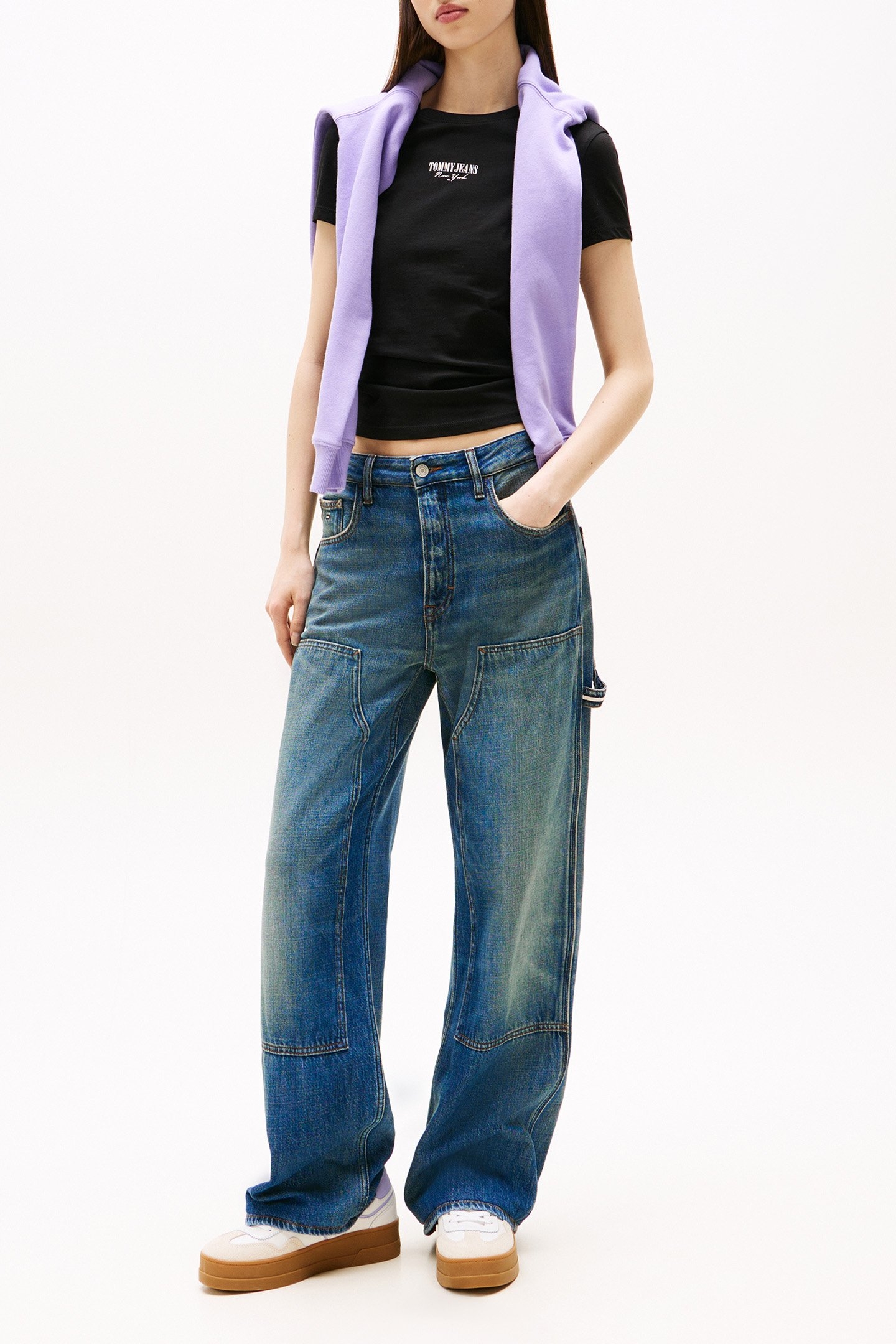 TJW SLIM ESSENTIAL L SLIM FIT T-SHIRT BLACK 4