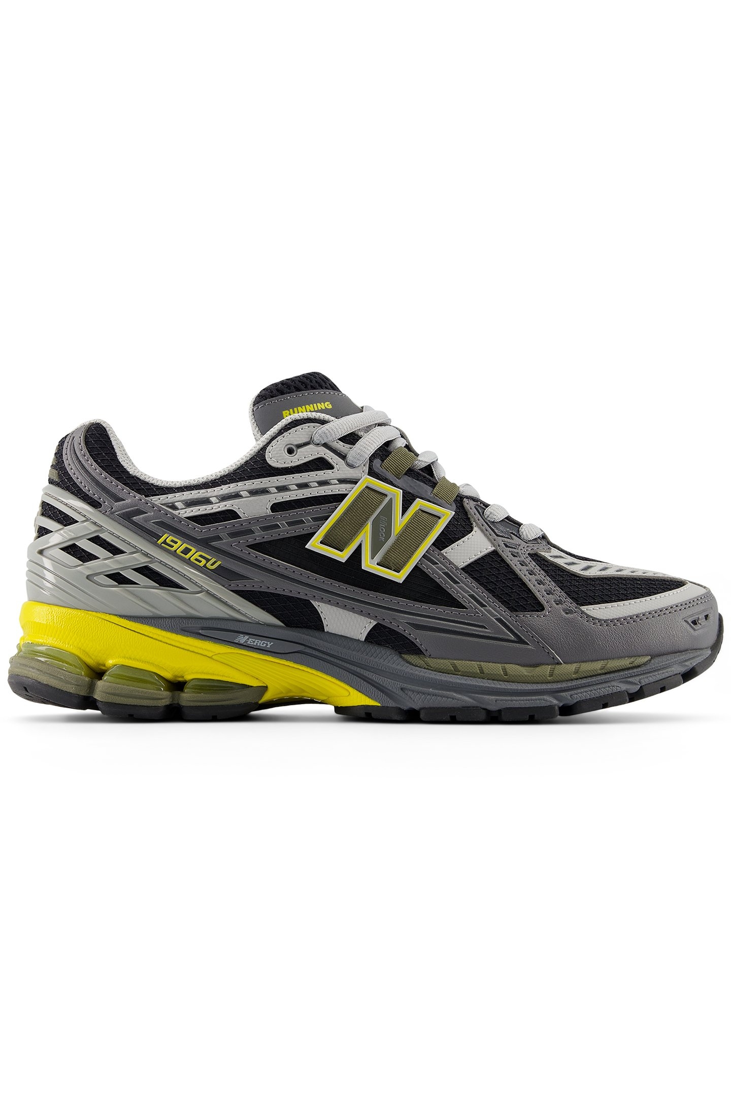 M1906NA SNEAKERS IN CASTLEROCK GREY & YELLOW 1