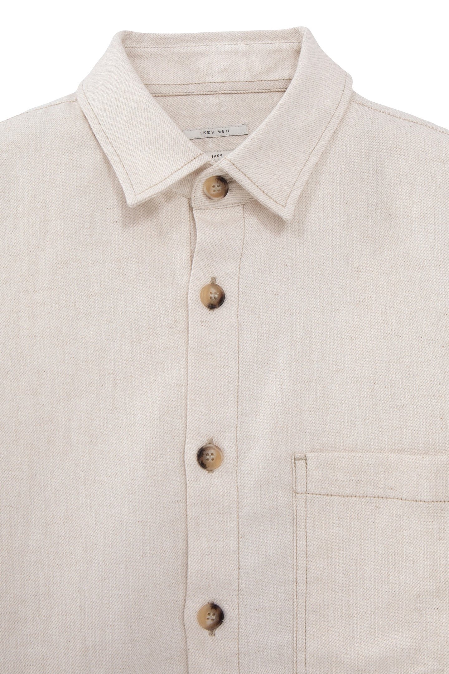 GESSO DENIM-LOOK REGULAR SHIRT 8