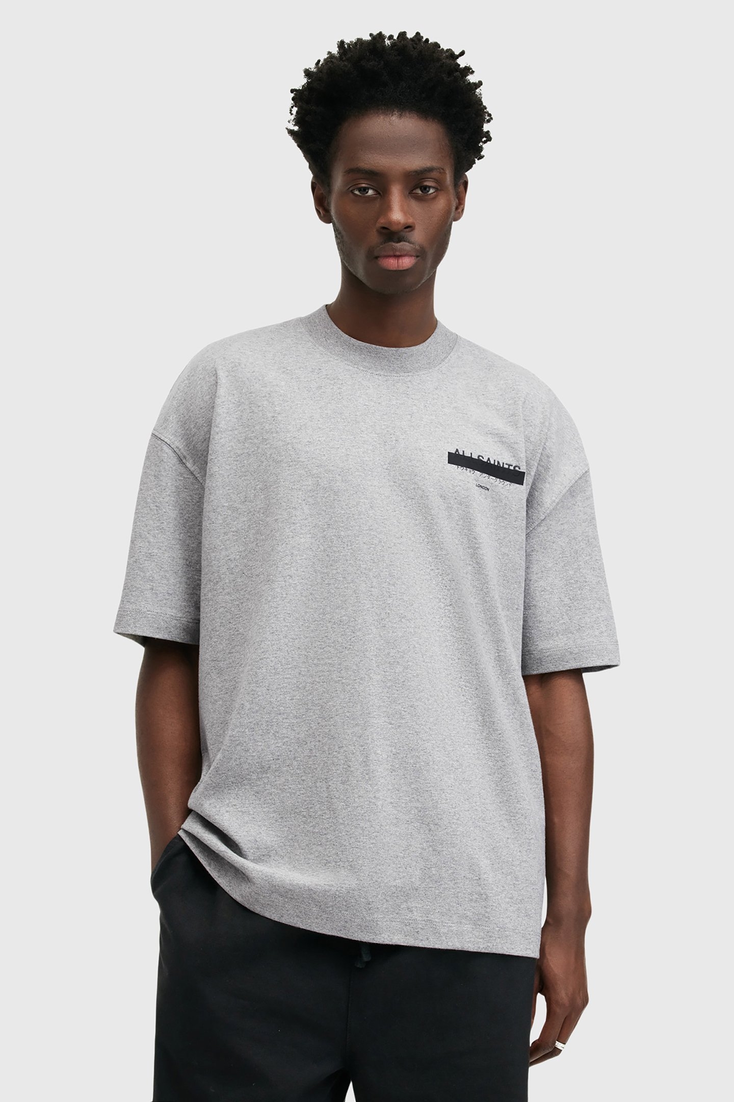 REDACT SS CREW GREY MARL 1