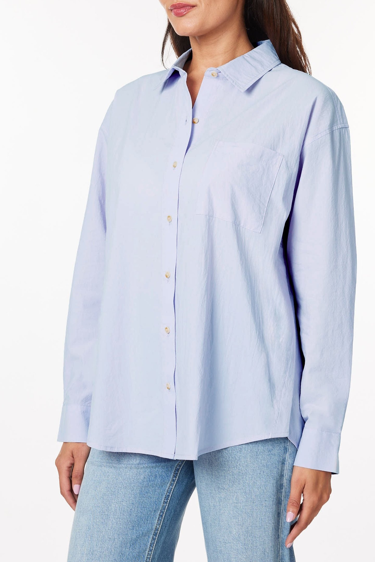 OVERSIZED SHIRT POWDER BLUE 3