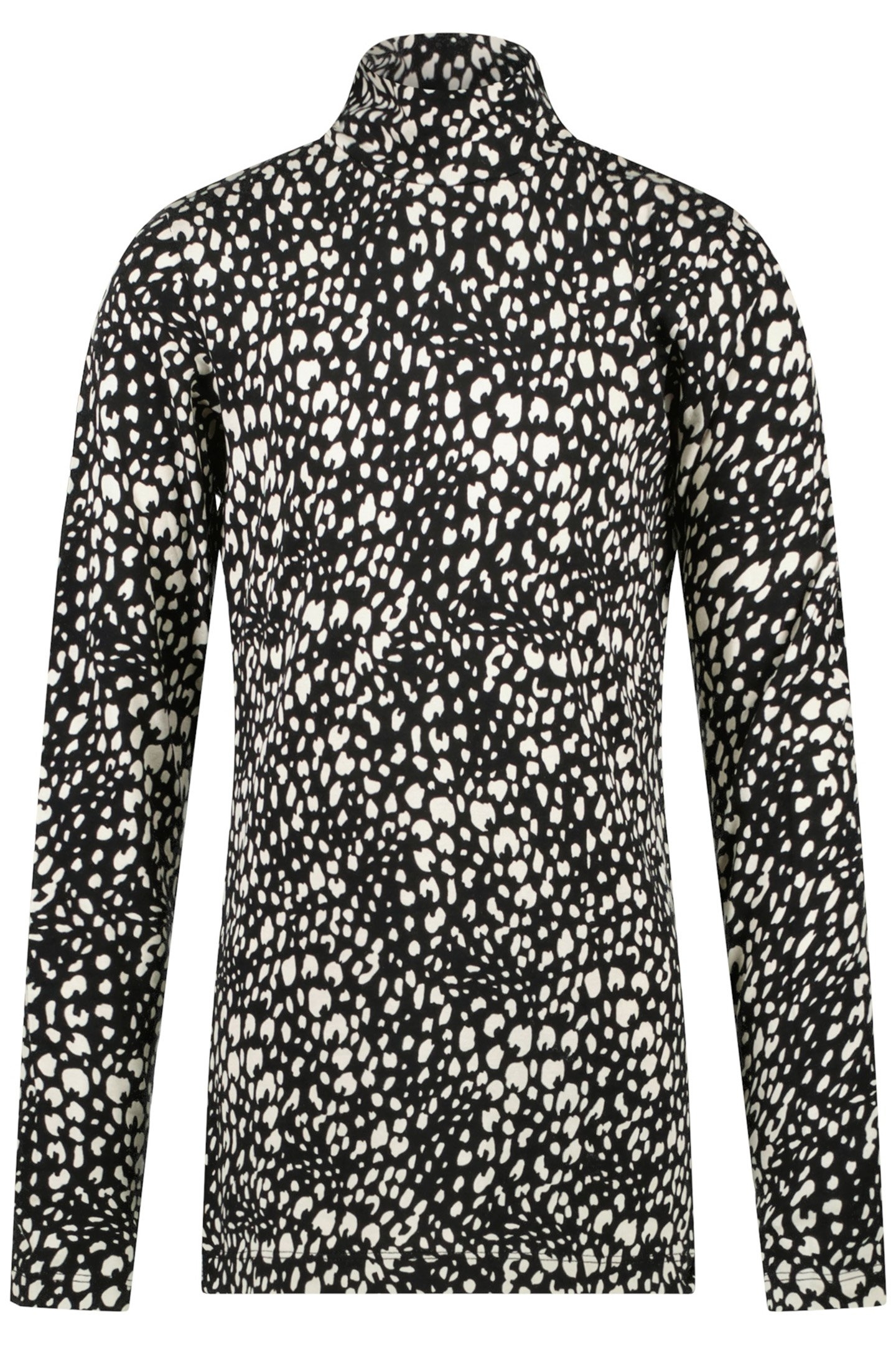 GIRLS KIDS MARTINA LS COLL TS BLACK 1