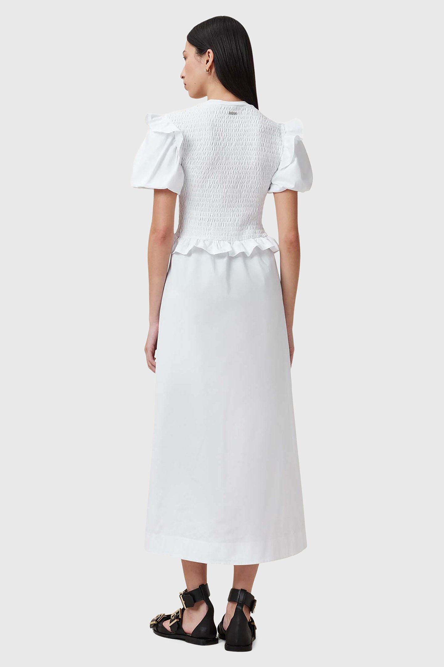 ODE DRESS OPTIC WHITE 2