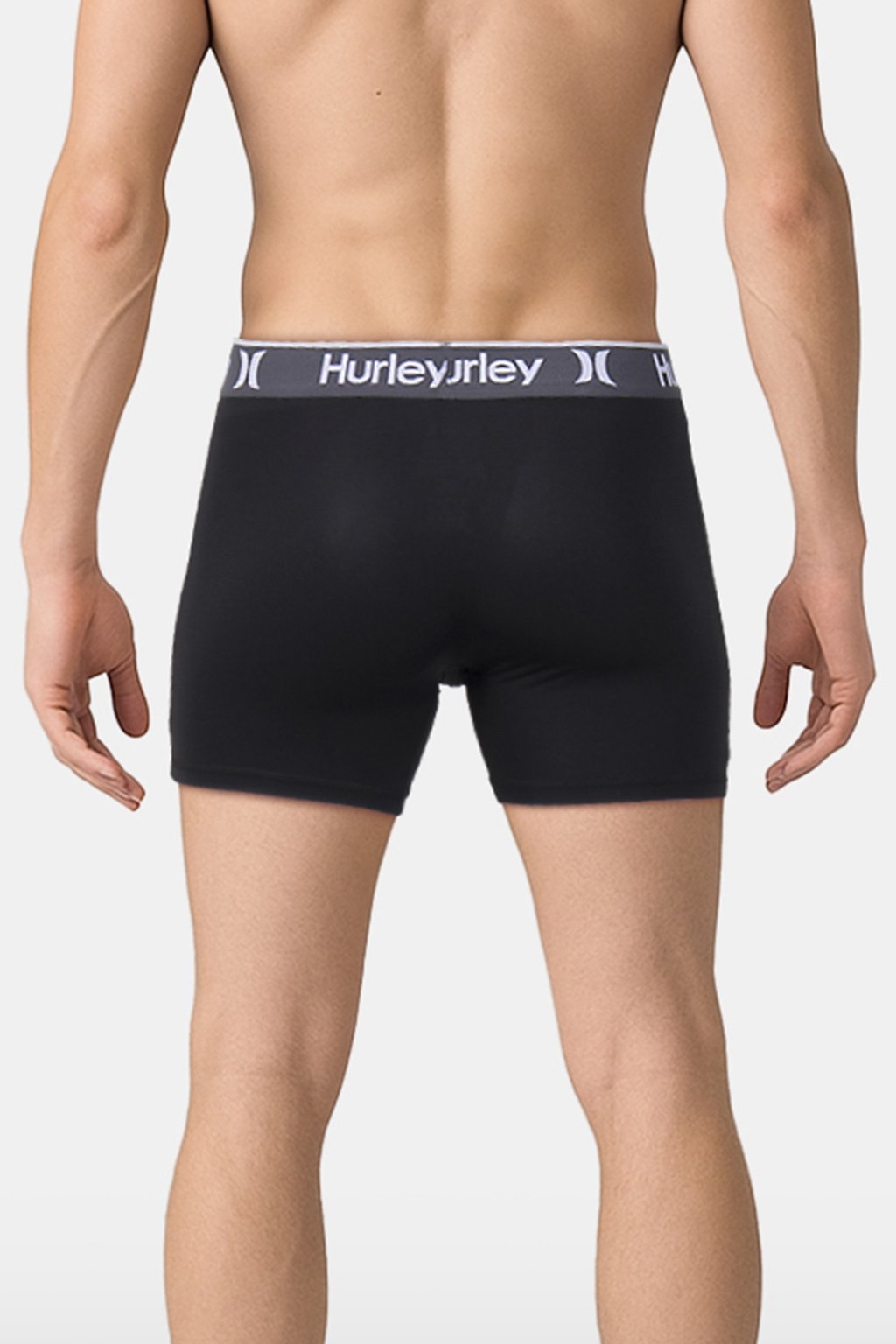 3PK MENS REGRIND FASHION BOXER BLACK/GREEN 2