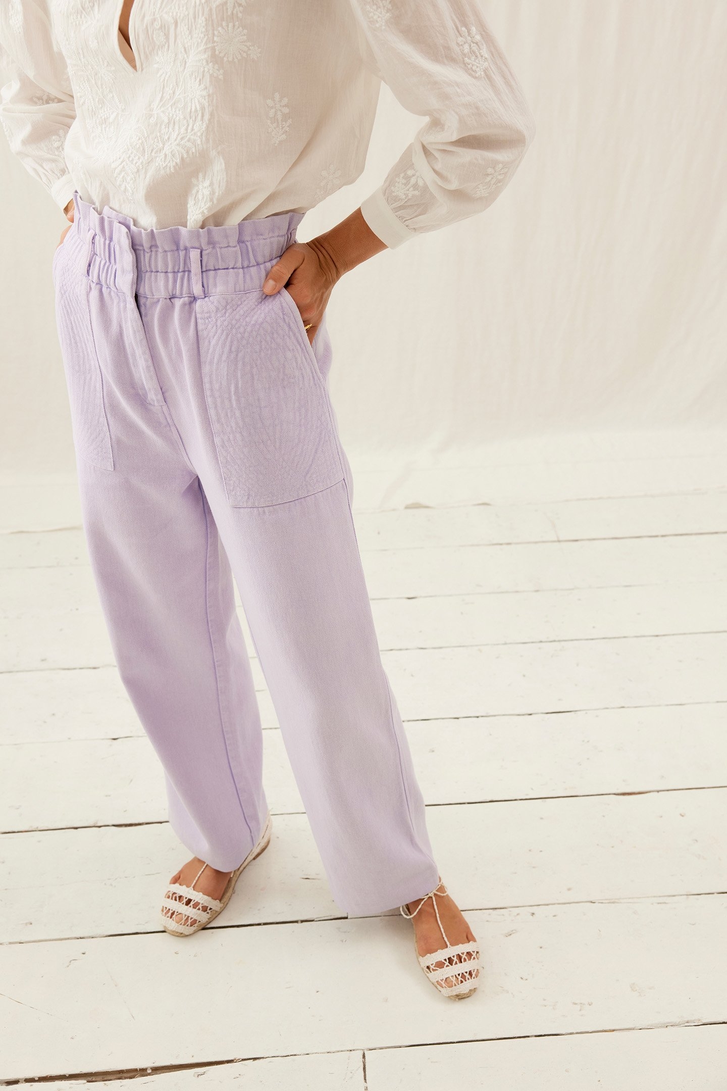 PANTS ARLOVIE LILAC 1