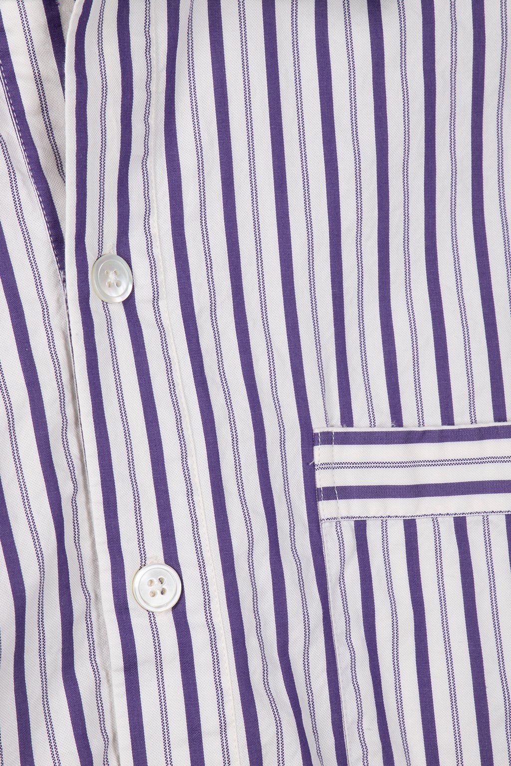 UNISEX POPLIN, NIGHT SHIRT LIDO STRIPES 6