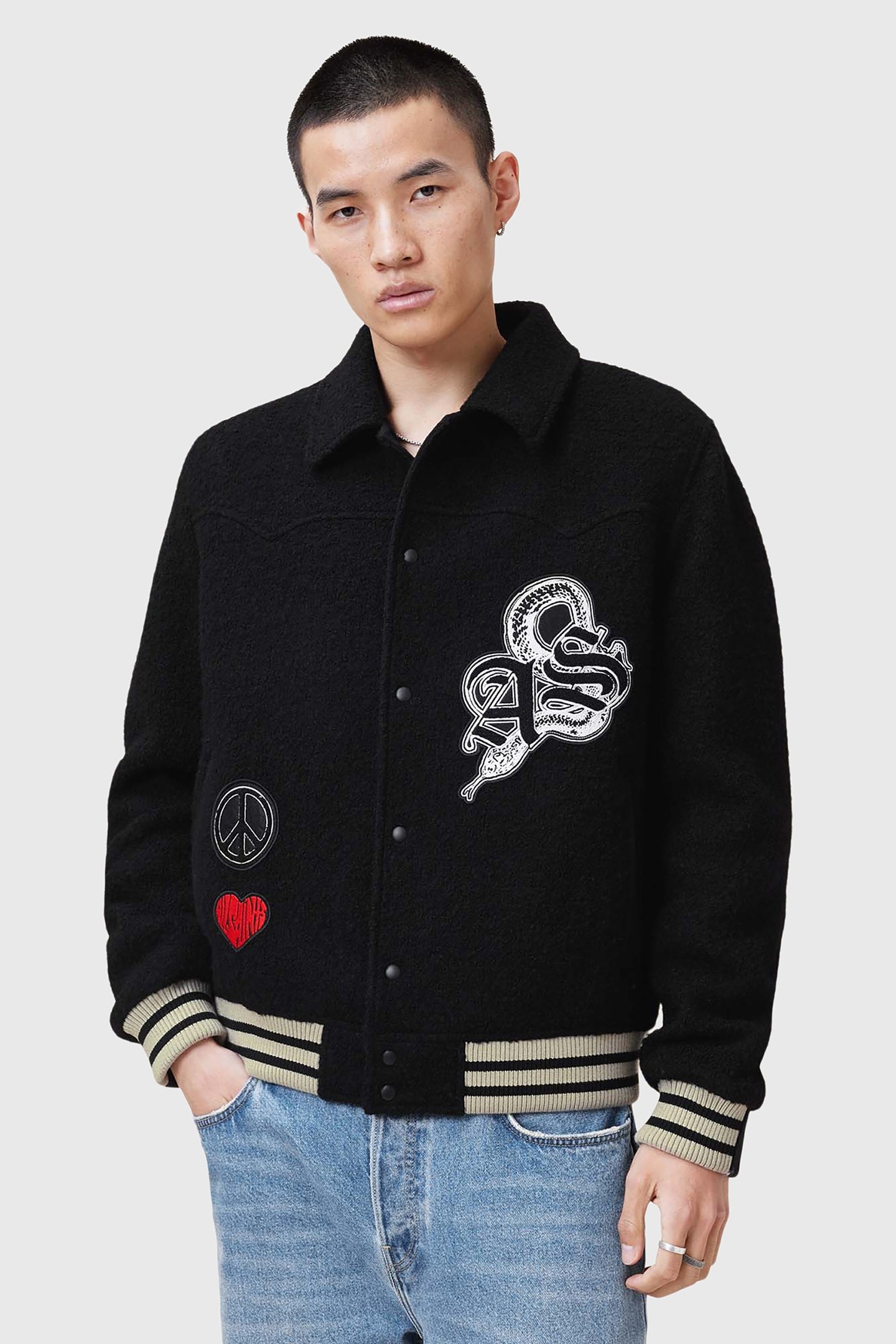 AMBAUM BOMBER BLACK 5