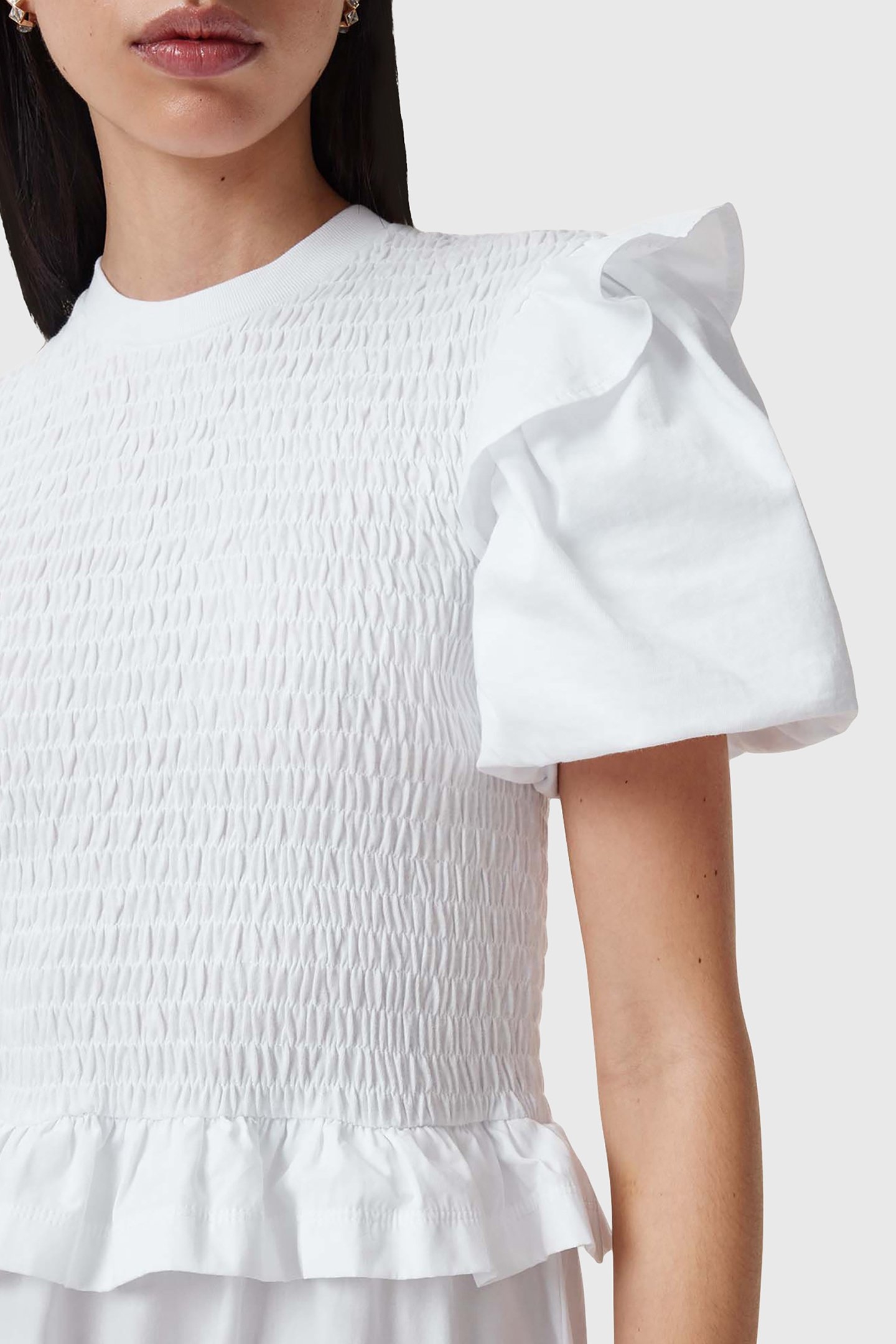 ODE DRESS OPTIC WHITE 5