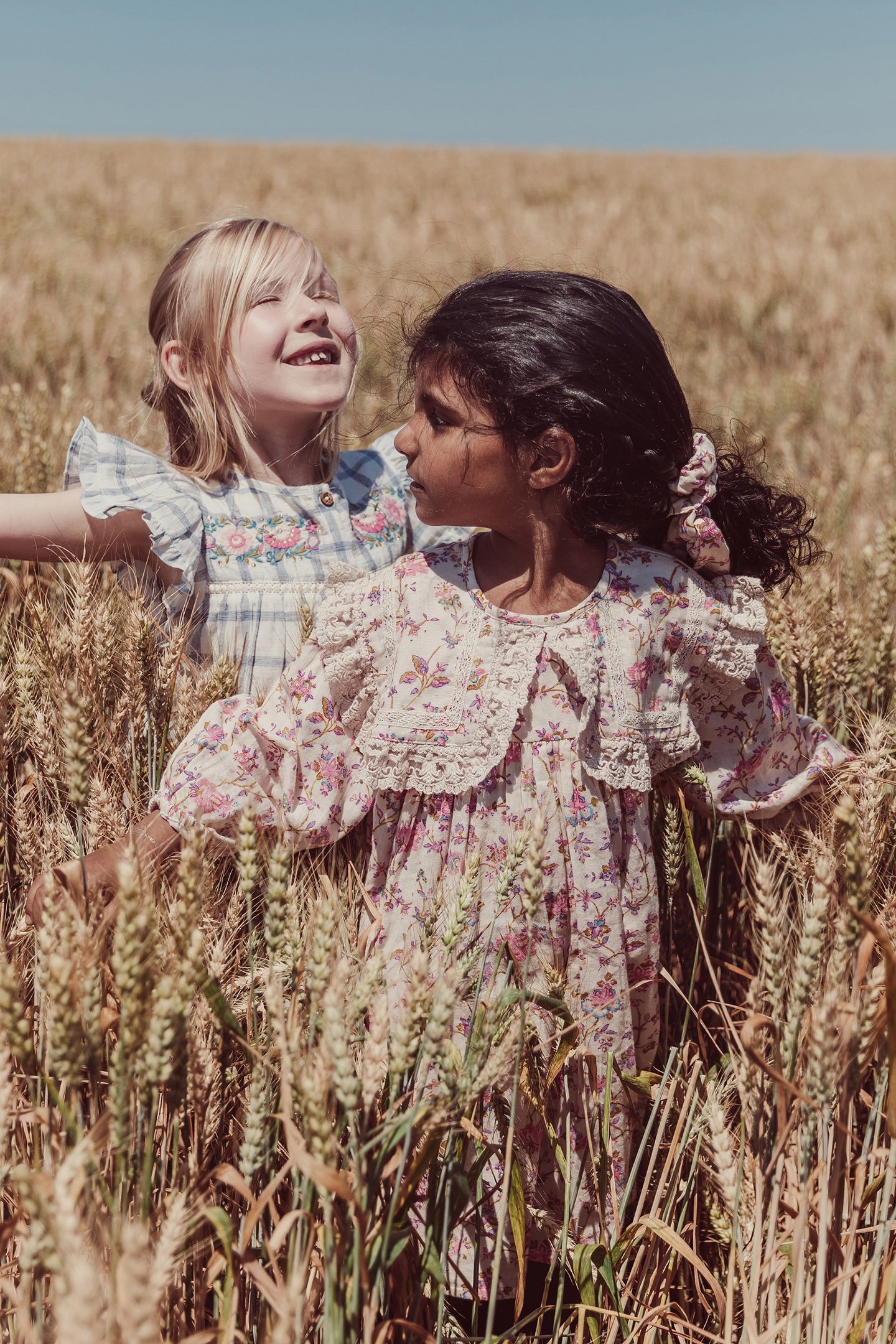 DRESS CARLINA BLUE RIVER CHECKS 8