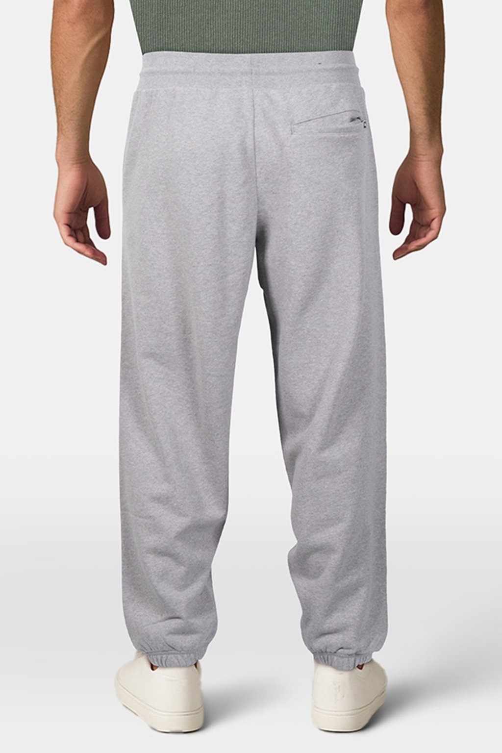 ORIGINAL STANDARDS LOOSE FLEECE PANT CEMENT HEATHER 2