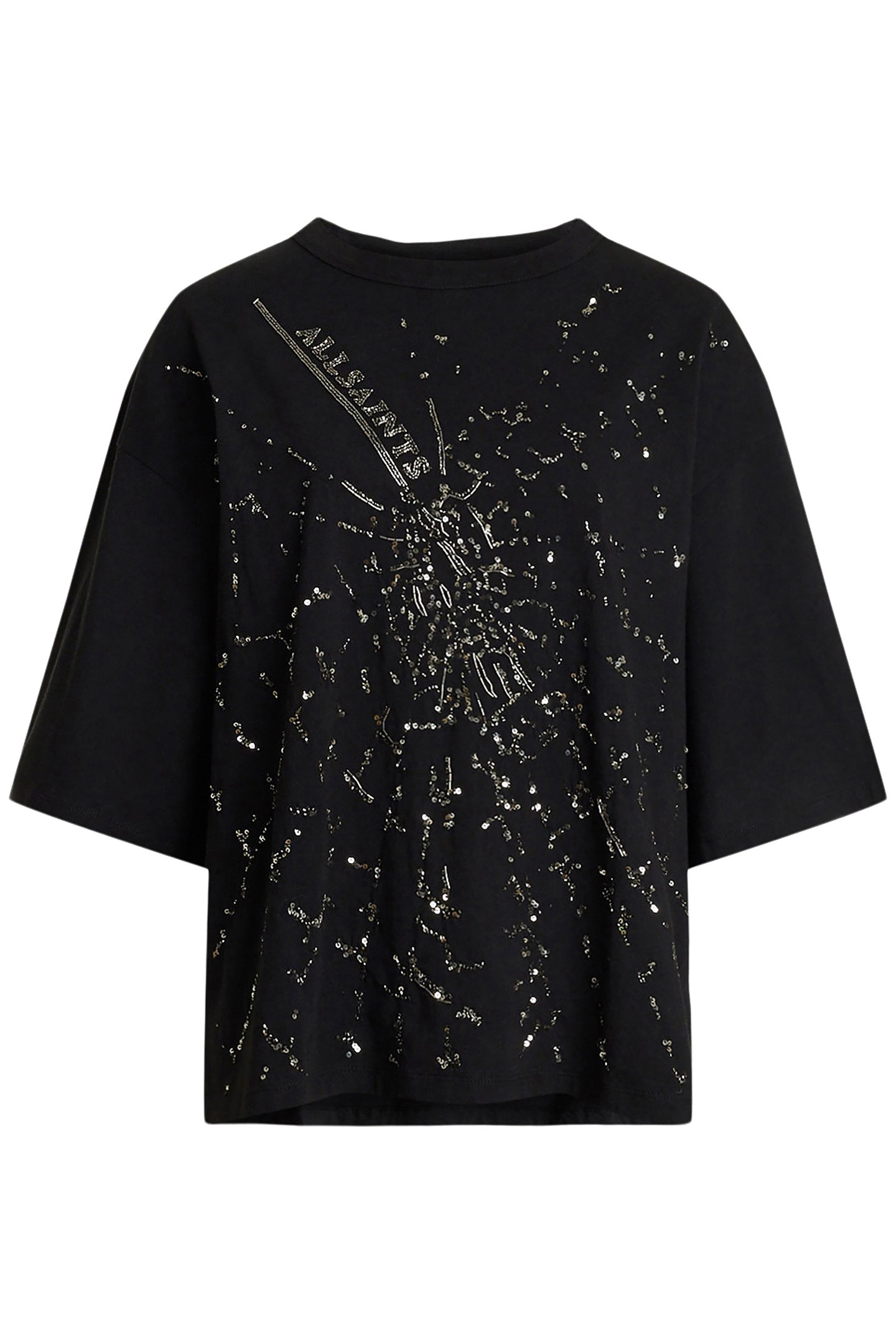 AMELIE SHATTER TEE BLACK 4