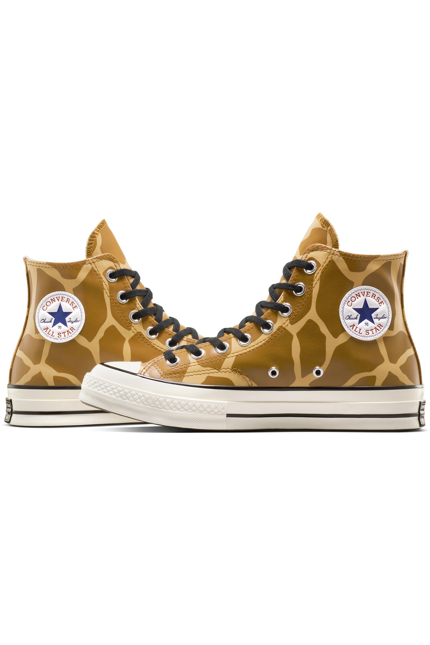 CHUCK 70 GLOW-IN-THE-DARK GIRAFFE PRINT GINGER SNAP/EGRET/GO 5