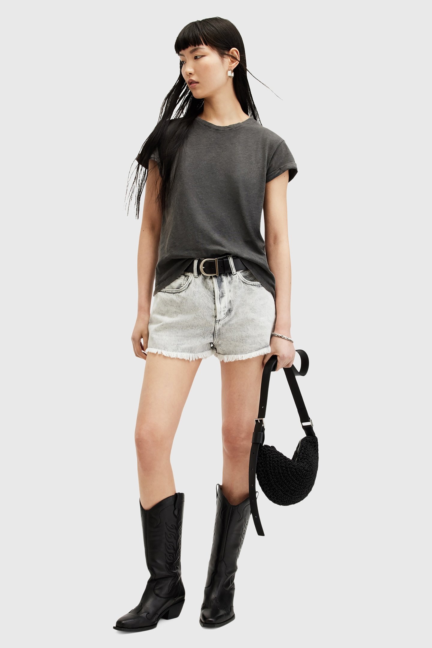 ANNA TEE ACID WASHED BLACK 5