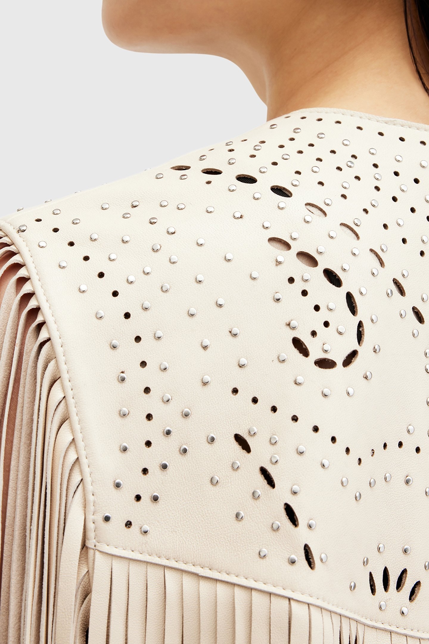 ELIAS ASTRAL GILET OFF WHITE 7