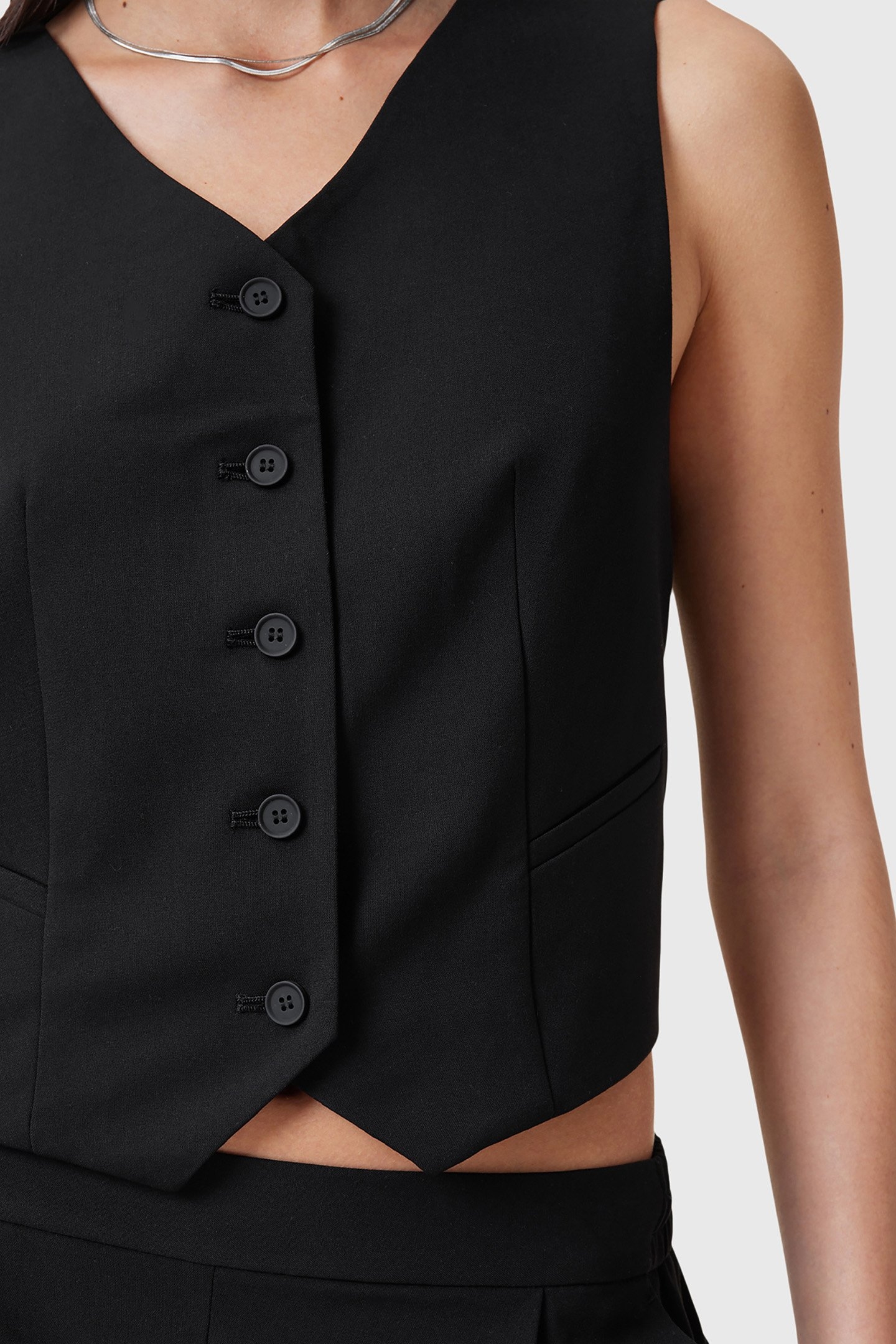 ALEIDA TRI WAISTCOAT BLACK 5