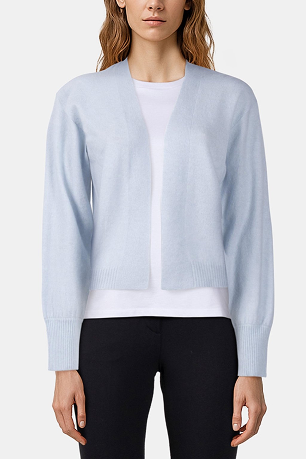 LOUIZA CARDIGAN ICE BLUE 1