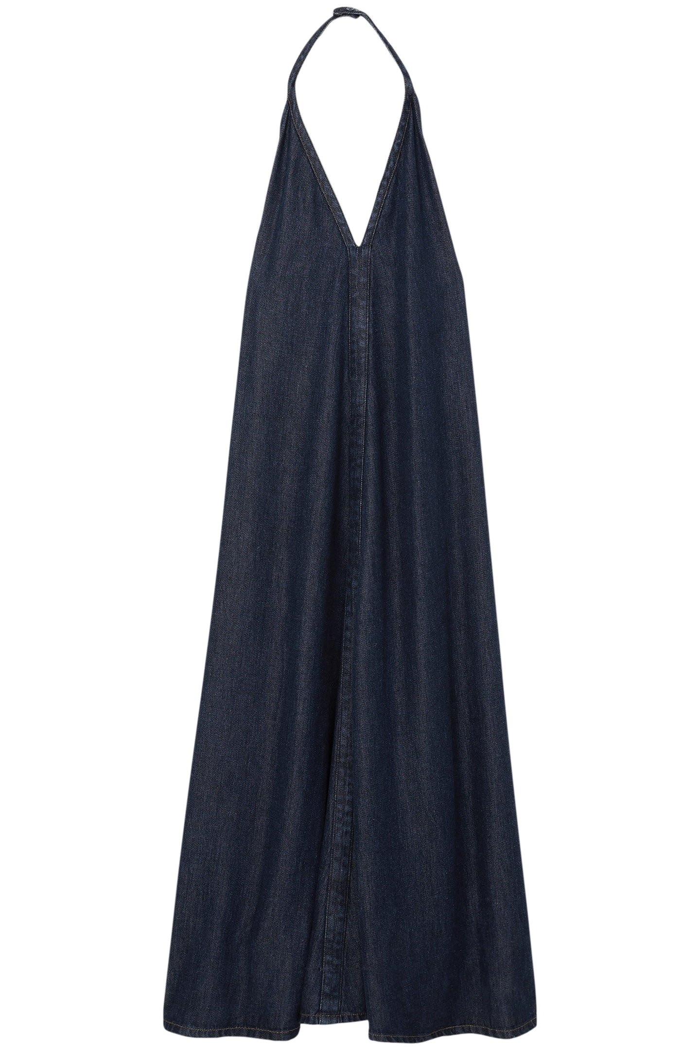 RACHEL DENIM MAXI DRESS INDIGO 3